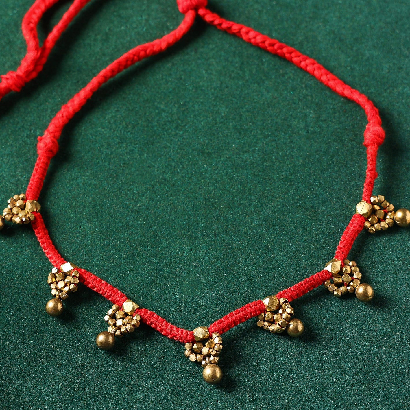 Tribal Odisha Dokra Threadwork Necklace