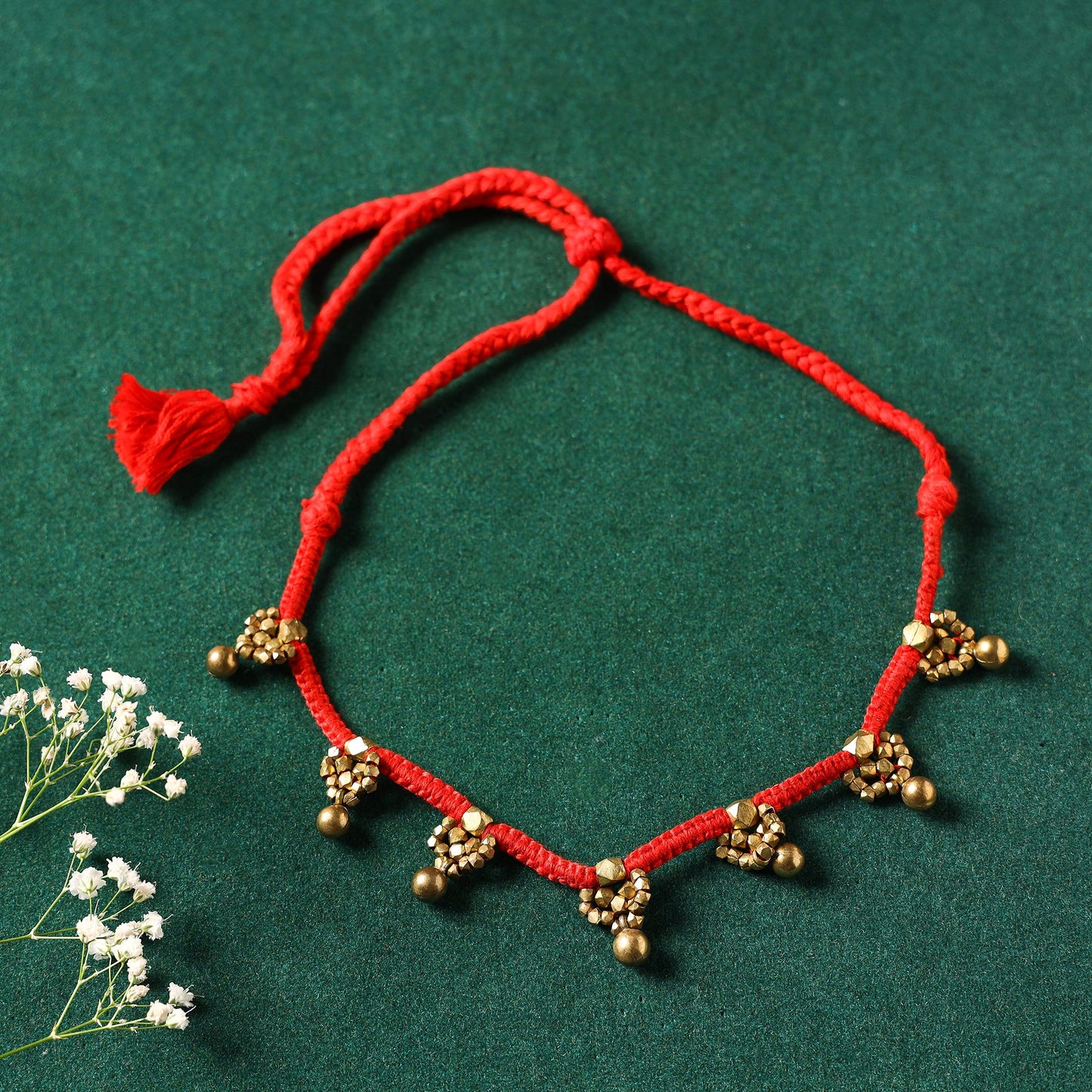 Tribal Odisha Dokra Threadwork Necklace