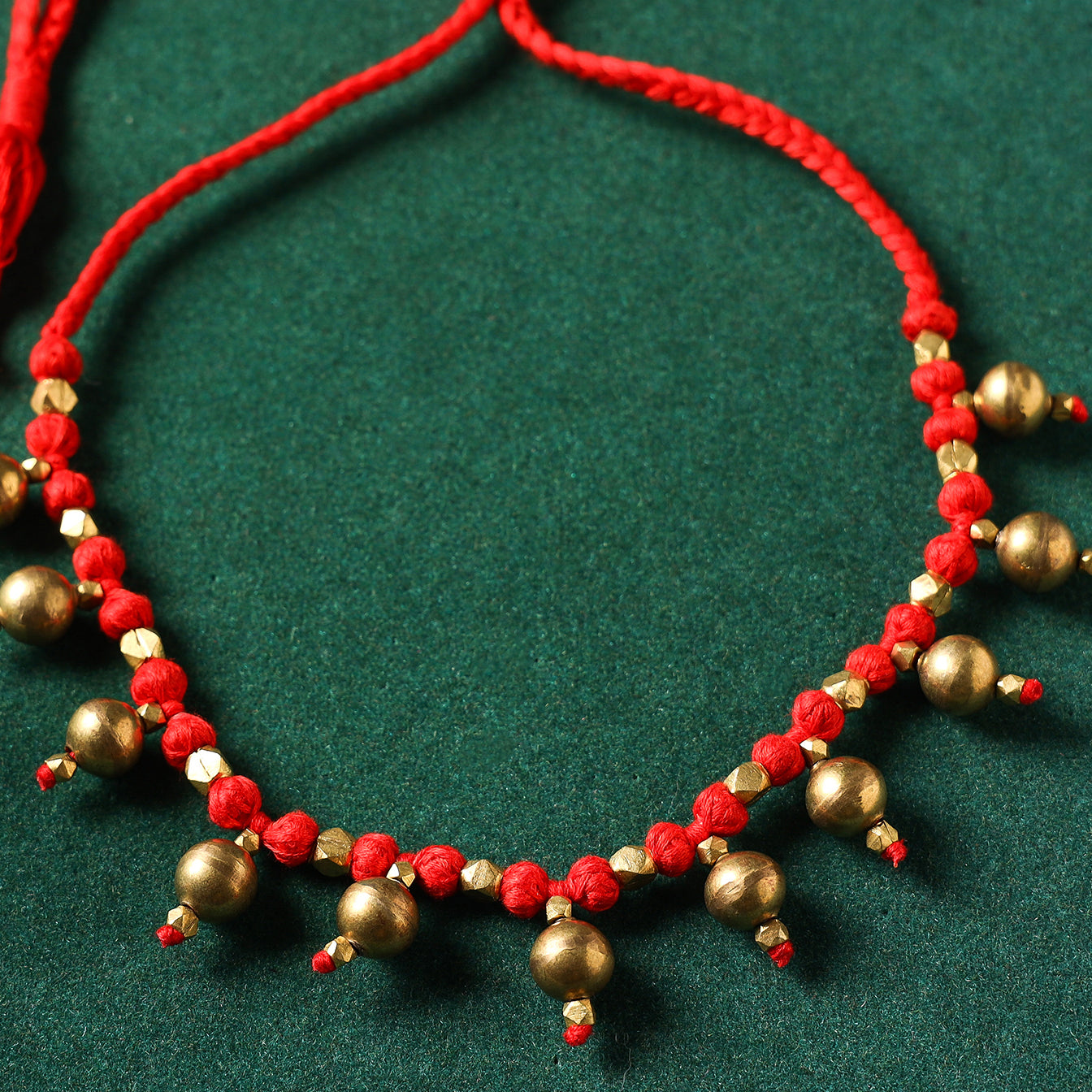 Tribal Odisha Dokra Threadwork Necklace