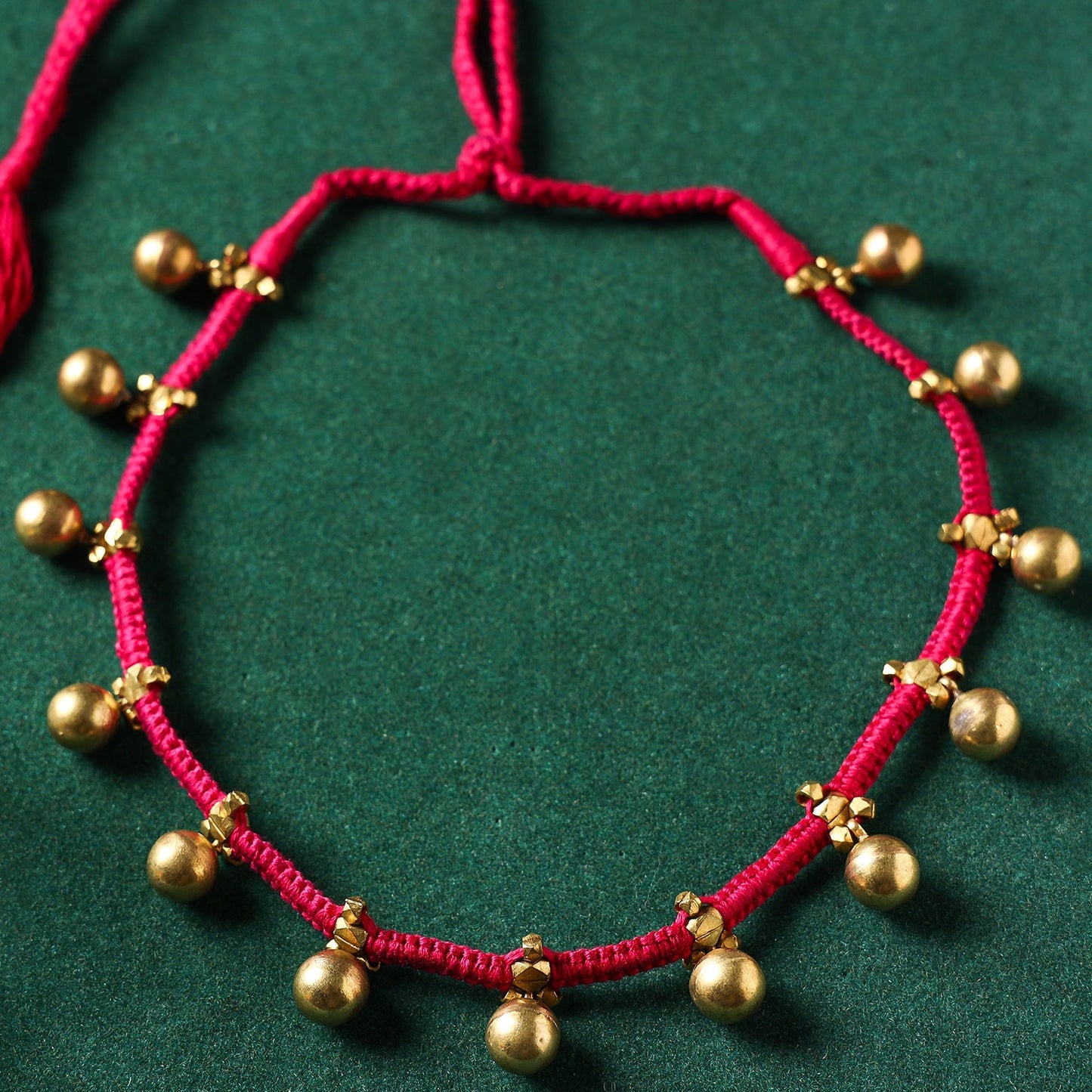 Tribal Odisha Dokra Threadwork Necklace