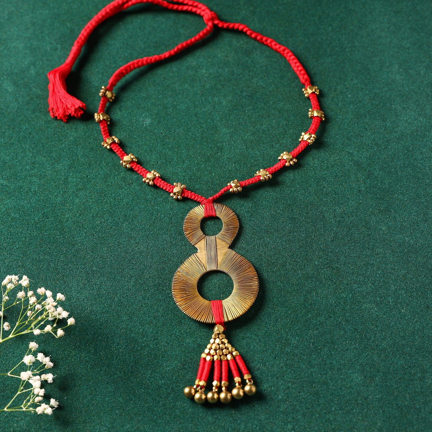 Tribal Odisha Dokra Threadwork Necklace