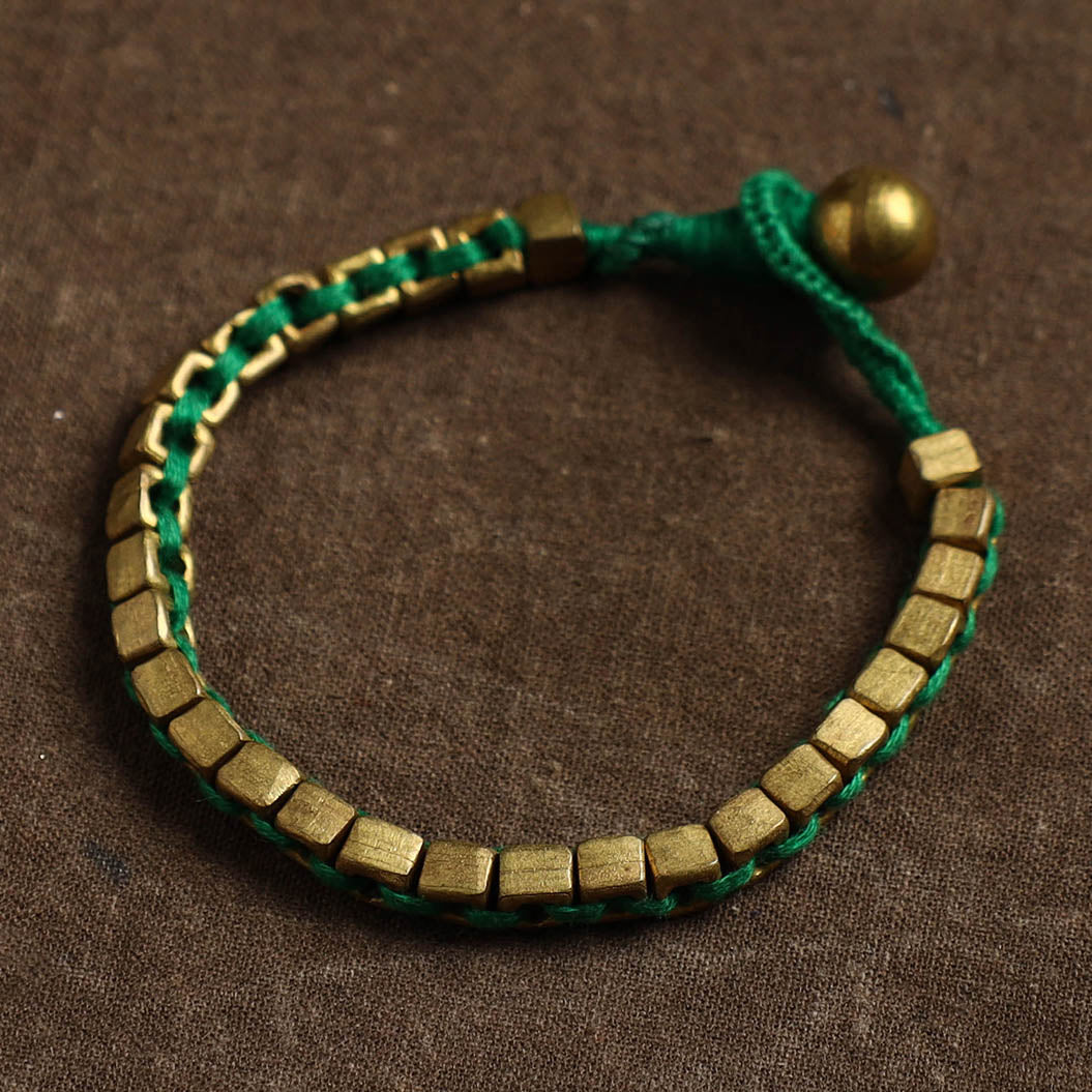 Tribal Odisha Dokra Threadwork Handmade Bracelet 69