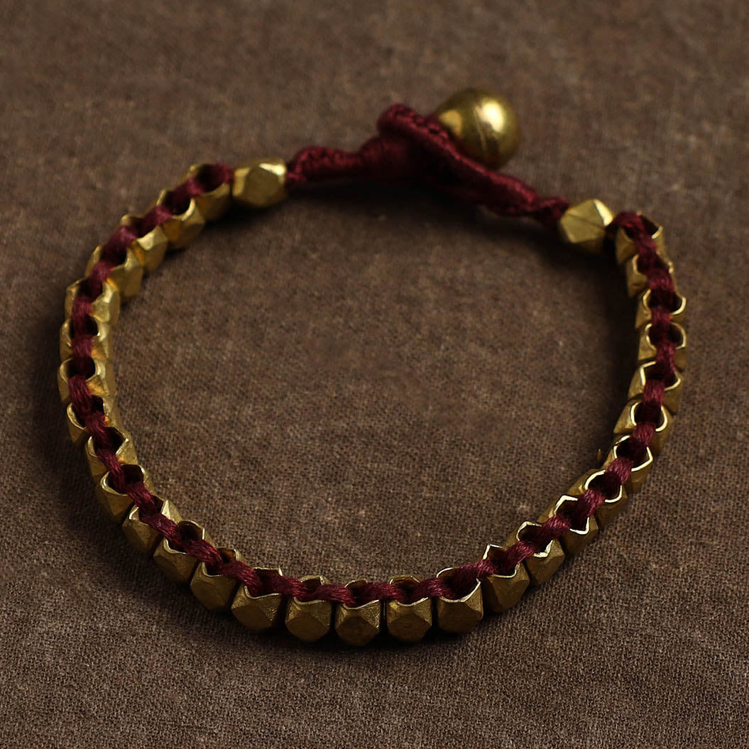 Tribal Odisha Dokra Threadwork Handmade Bracelet 76