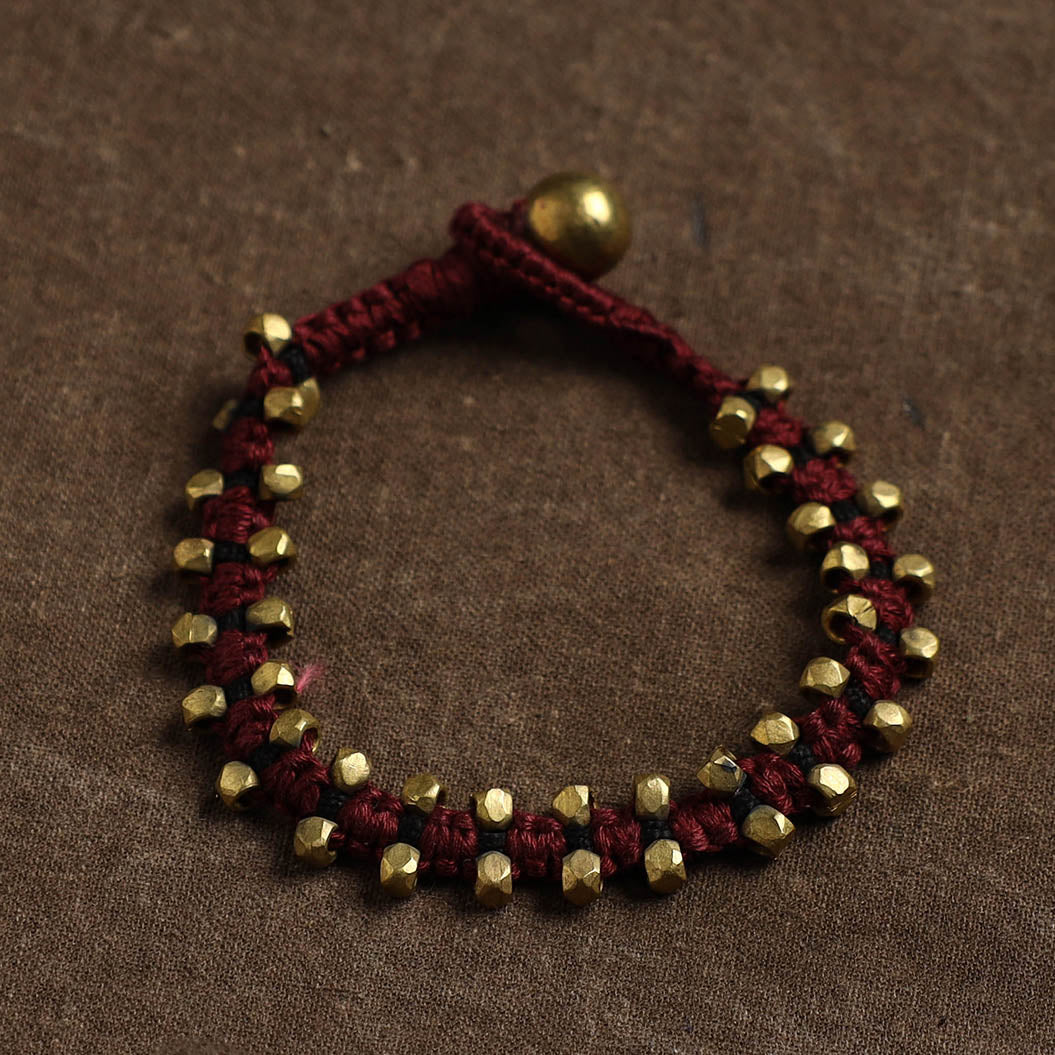 Tribal Odisha Dokra Threadwork Handmade Bracelet 86