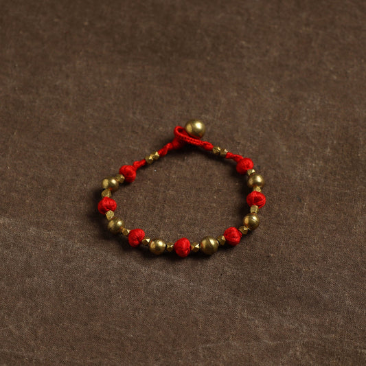 Tribal Odisha Dokra Threadwork Handmade Anklet 123