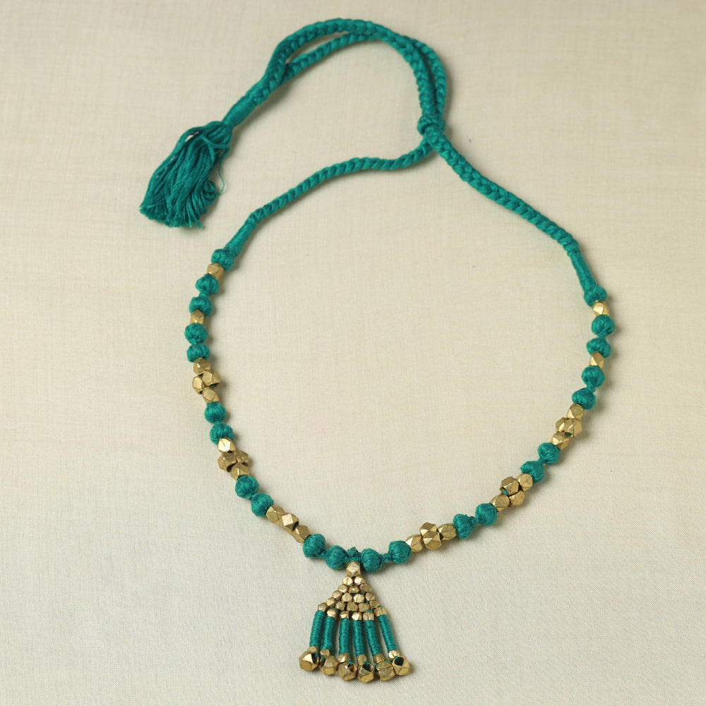 Tribal Odisha Dokra Threadwork Necklace