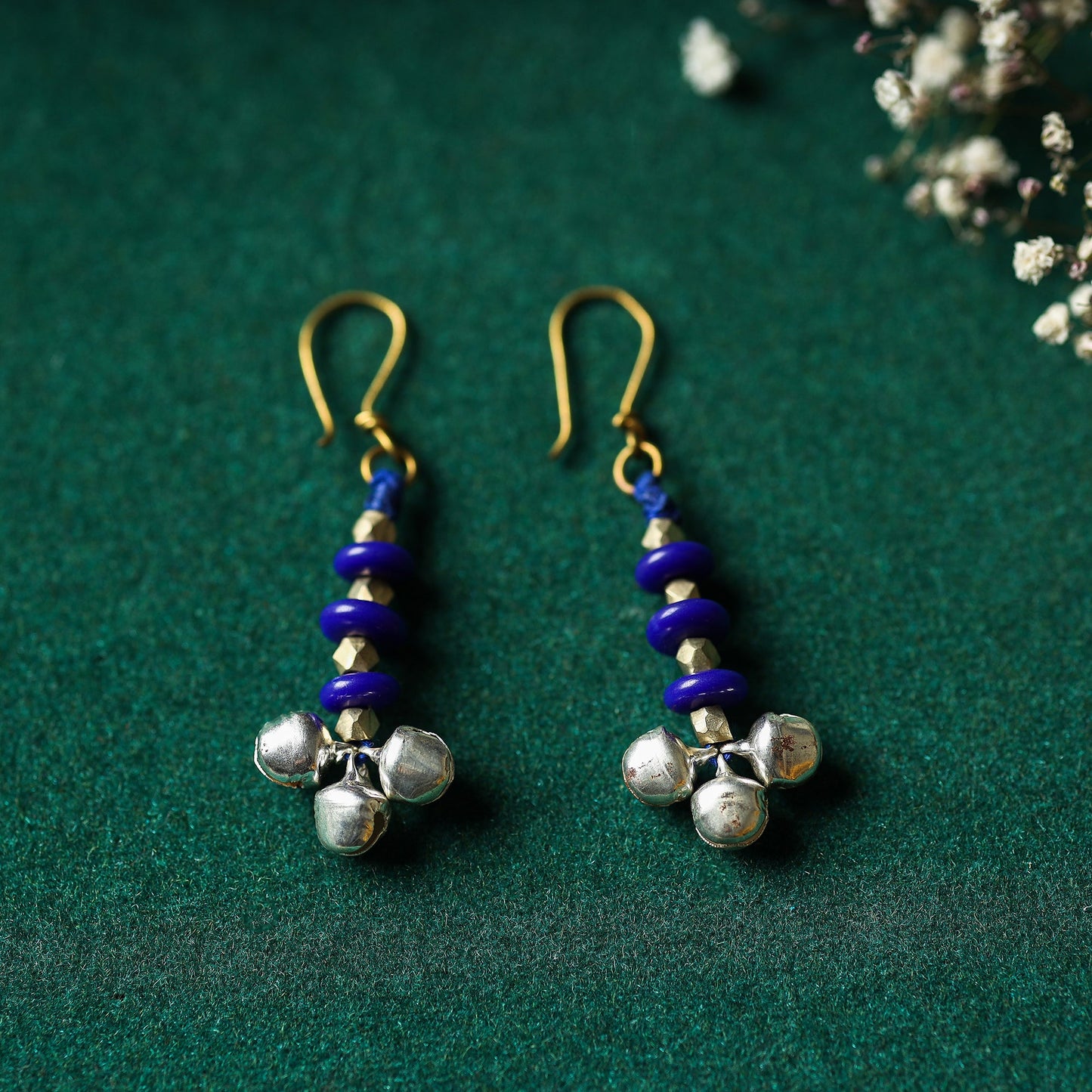 Tribal Odisha Dokra Threadwork Earrings