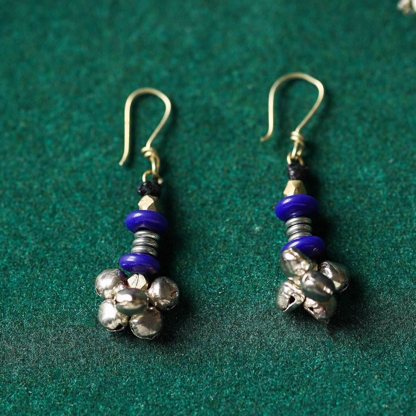 Tribal Odisha Dhokra Threadwork Earrings