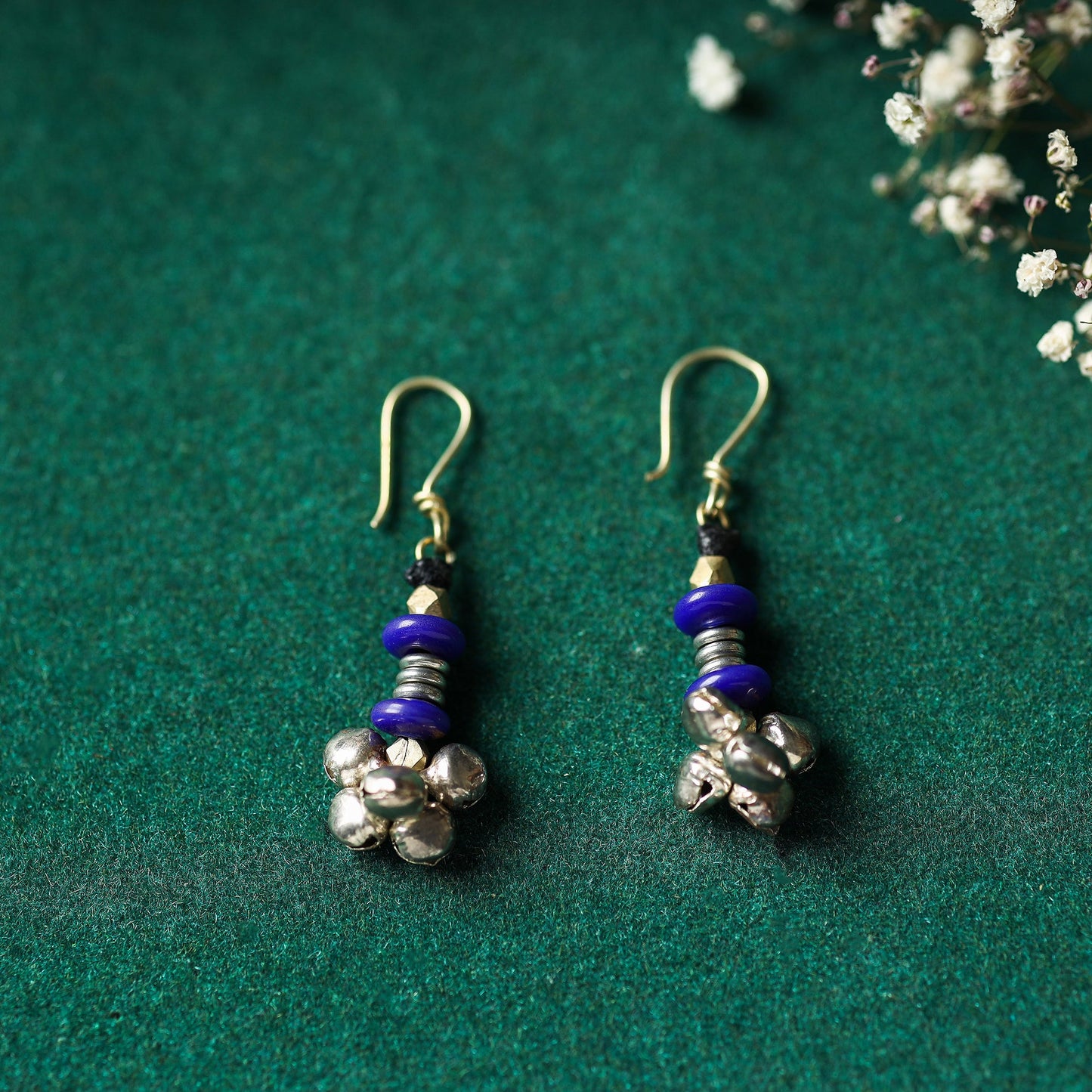 Tribal Odisha Dhokra Threadwork Earrings