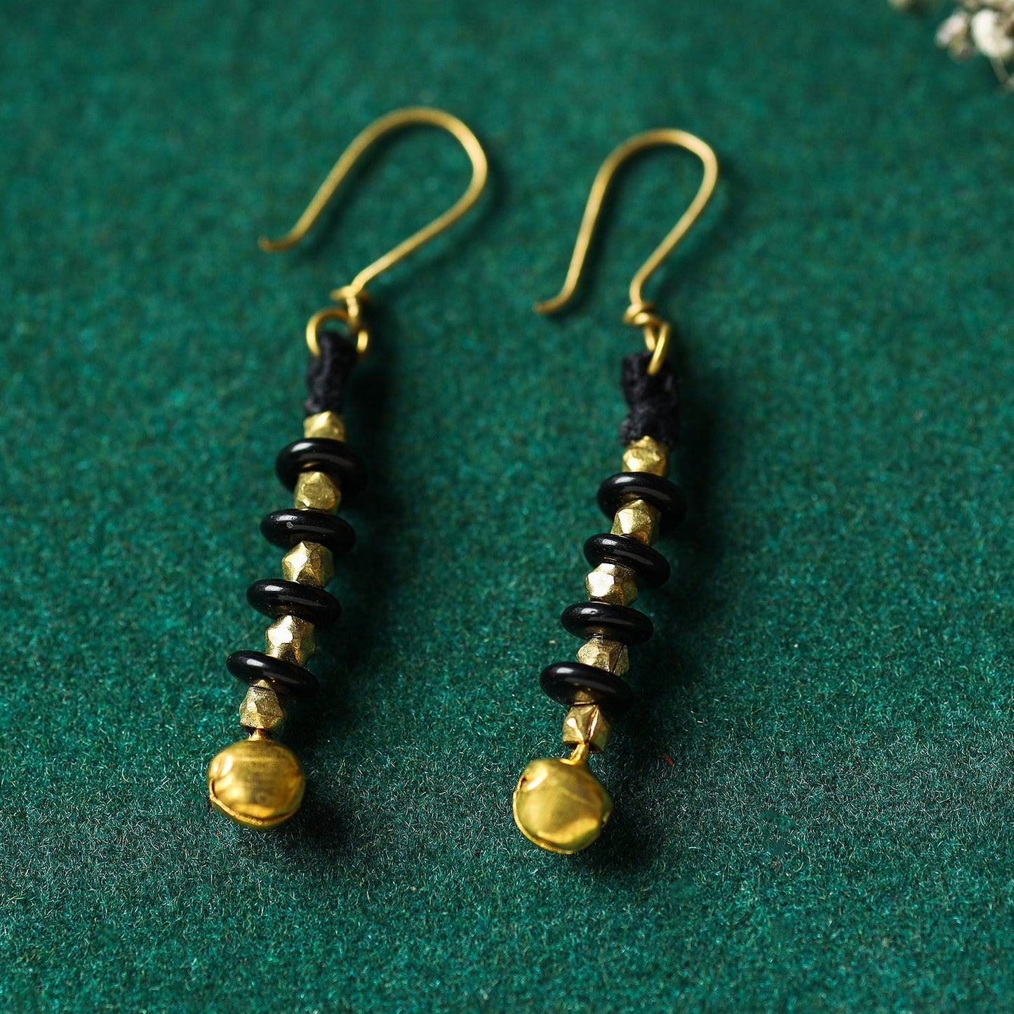 Tribal Odisha Dokra Threadwork Earrings