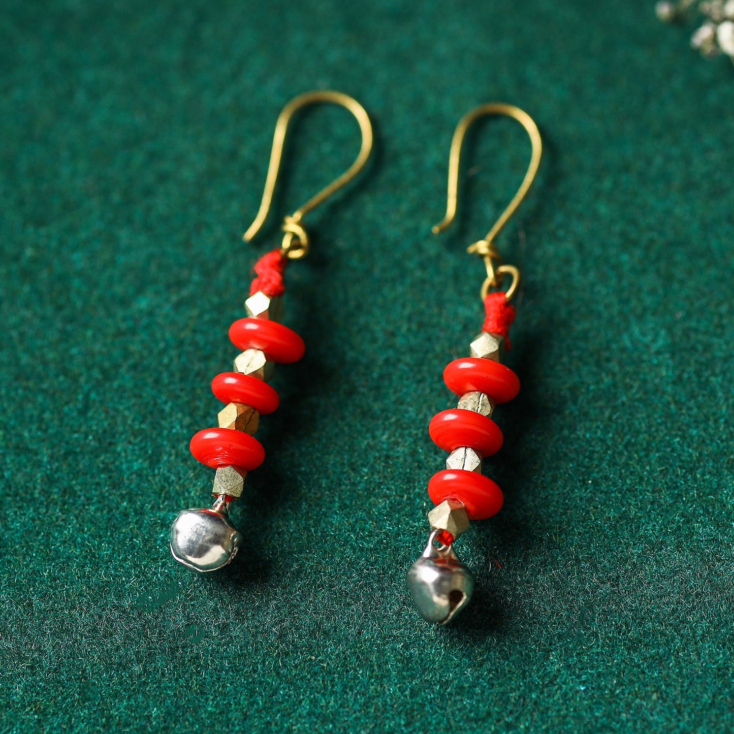 Tribal Odisha Dokra Threadwork Earrings