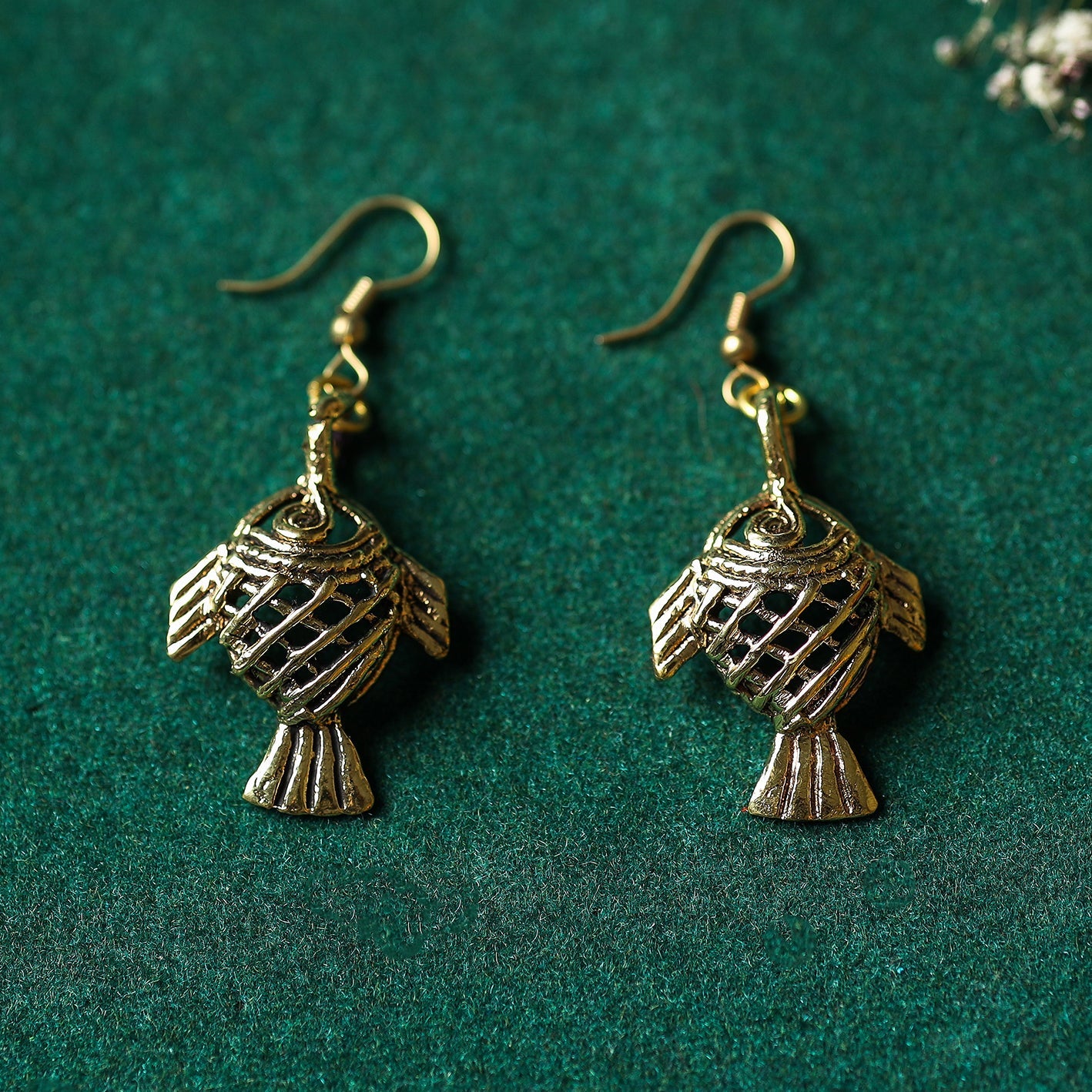 Tribal Handmade Dokra Earrings