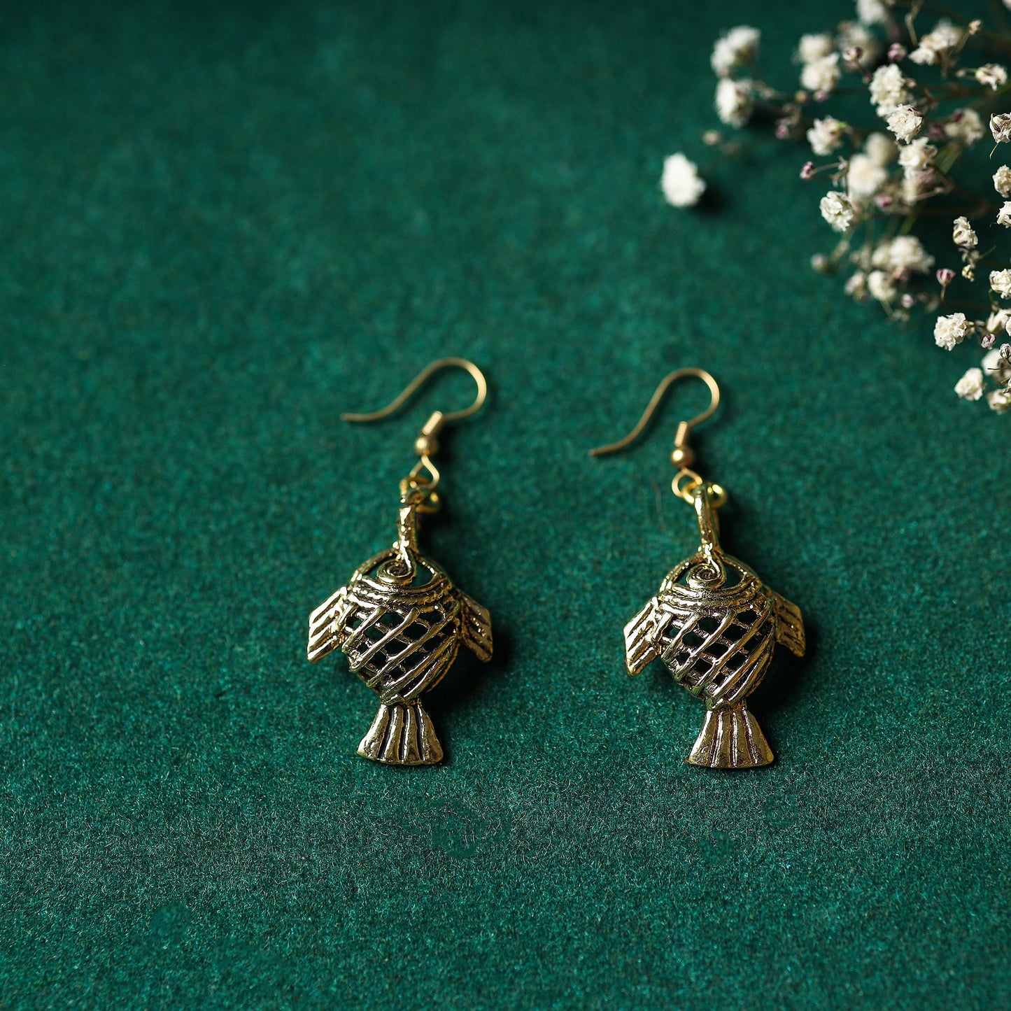 Tribal Handmade Dokra Earrings