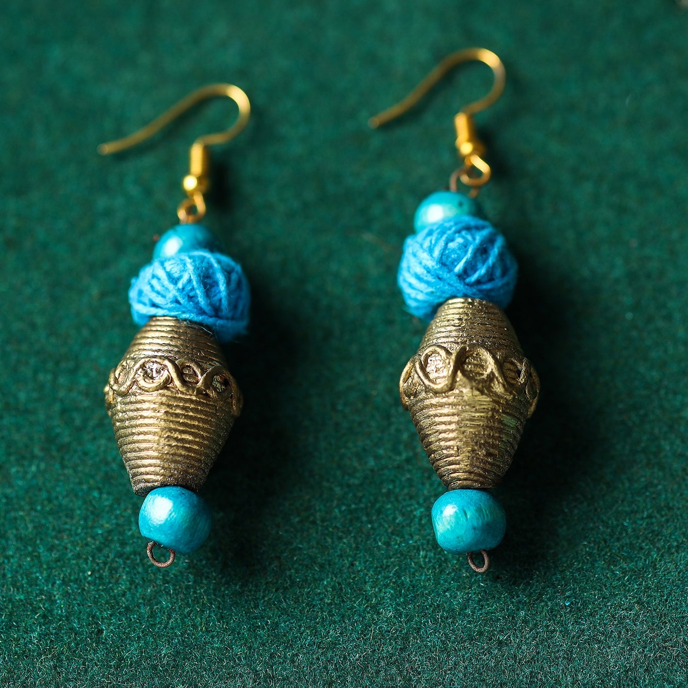 Tribal Handmade Dokra Earrings