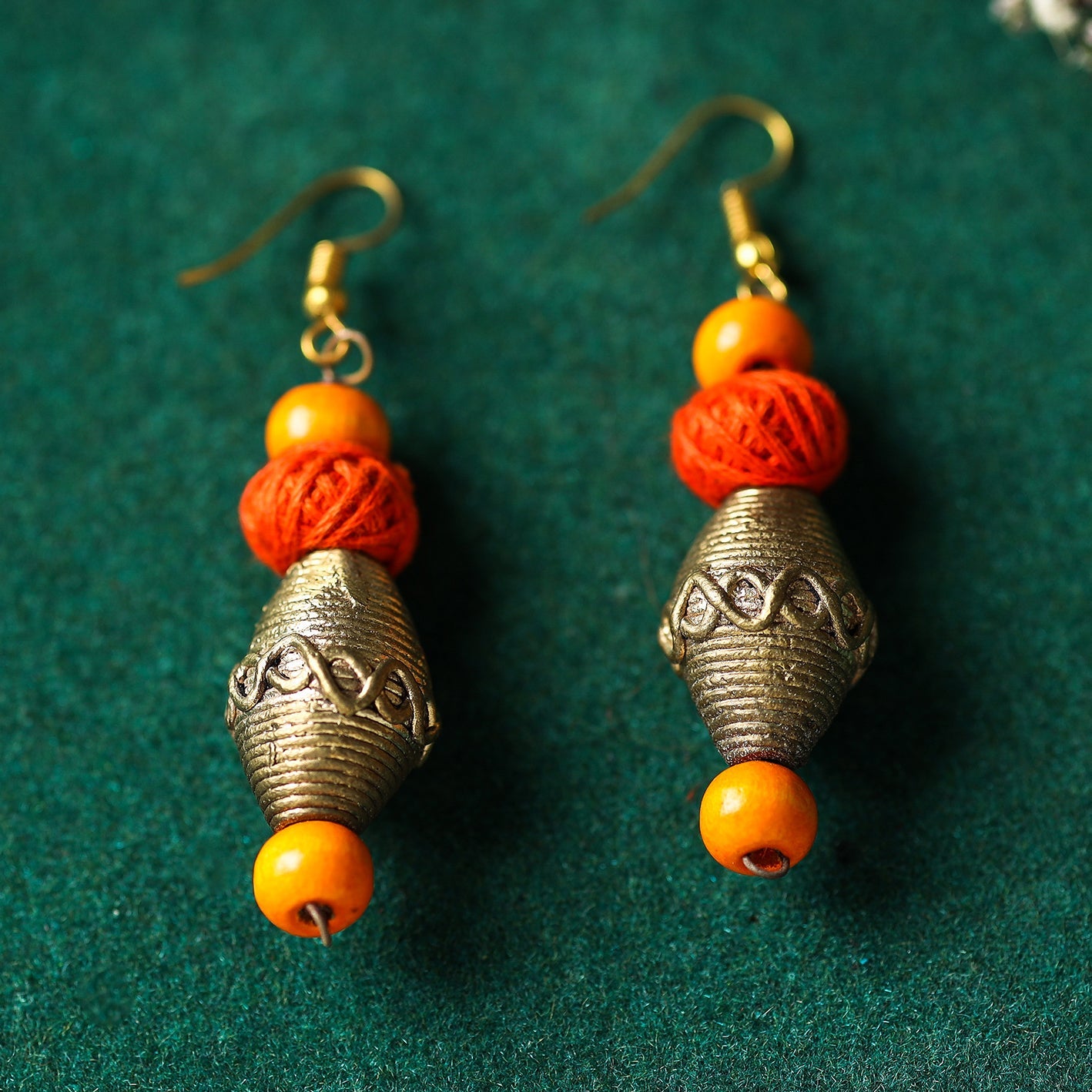 Tribal Handmade Dokra Earrings