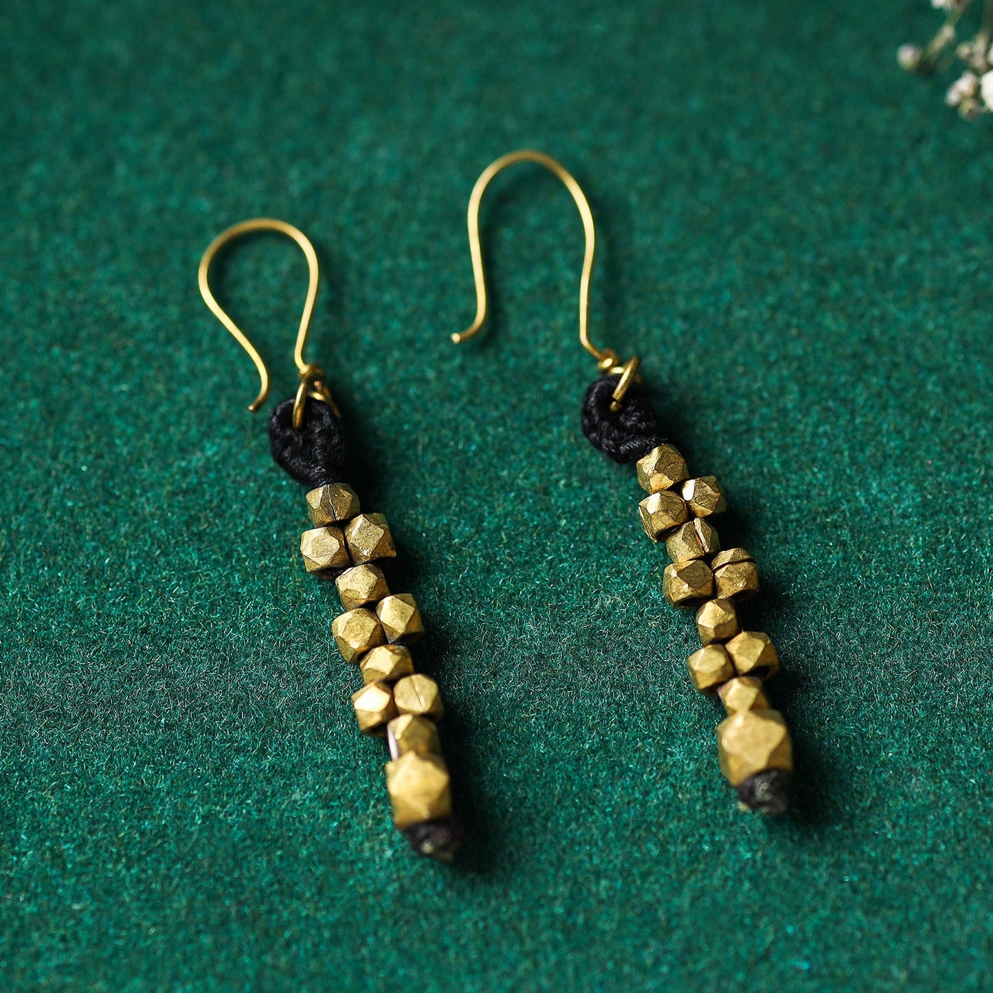 Tribal Odisha Dokra Threadwork Earrings