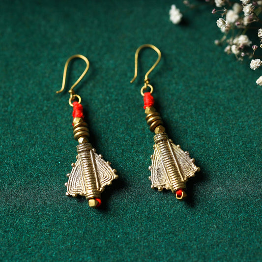 Tribal Odisha Dokra Threadwork Earrings