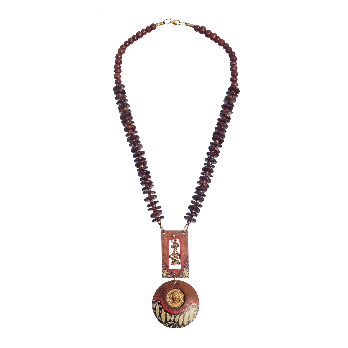 Romeo Juliet' Handcrafted Tribal Dokra Necklace