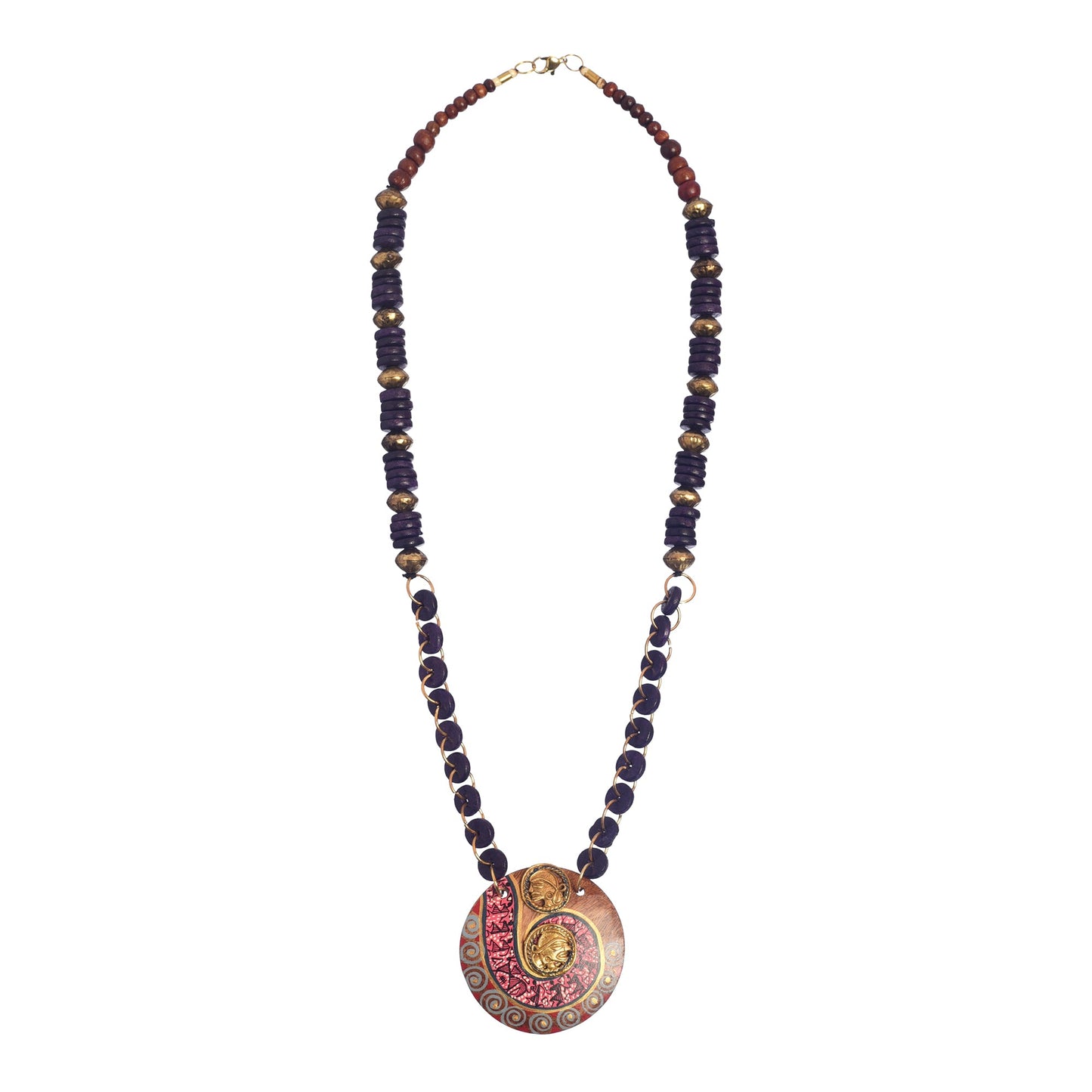 The Bride' Handcrafted Tribal Dokra Necklace