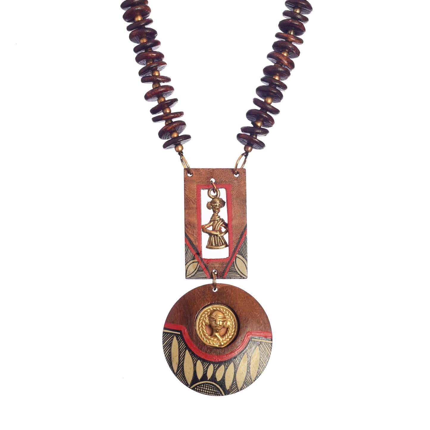 Romeo Juliet' Handcrafted Tribal Dokra Necklace