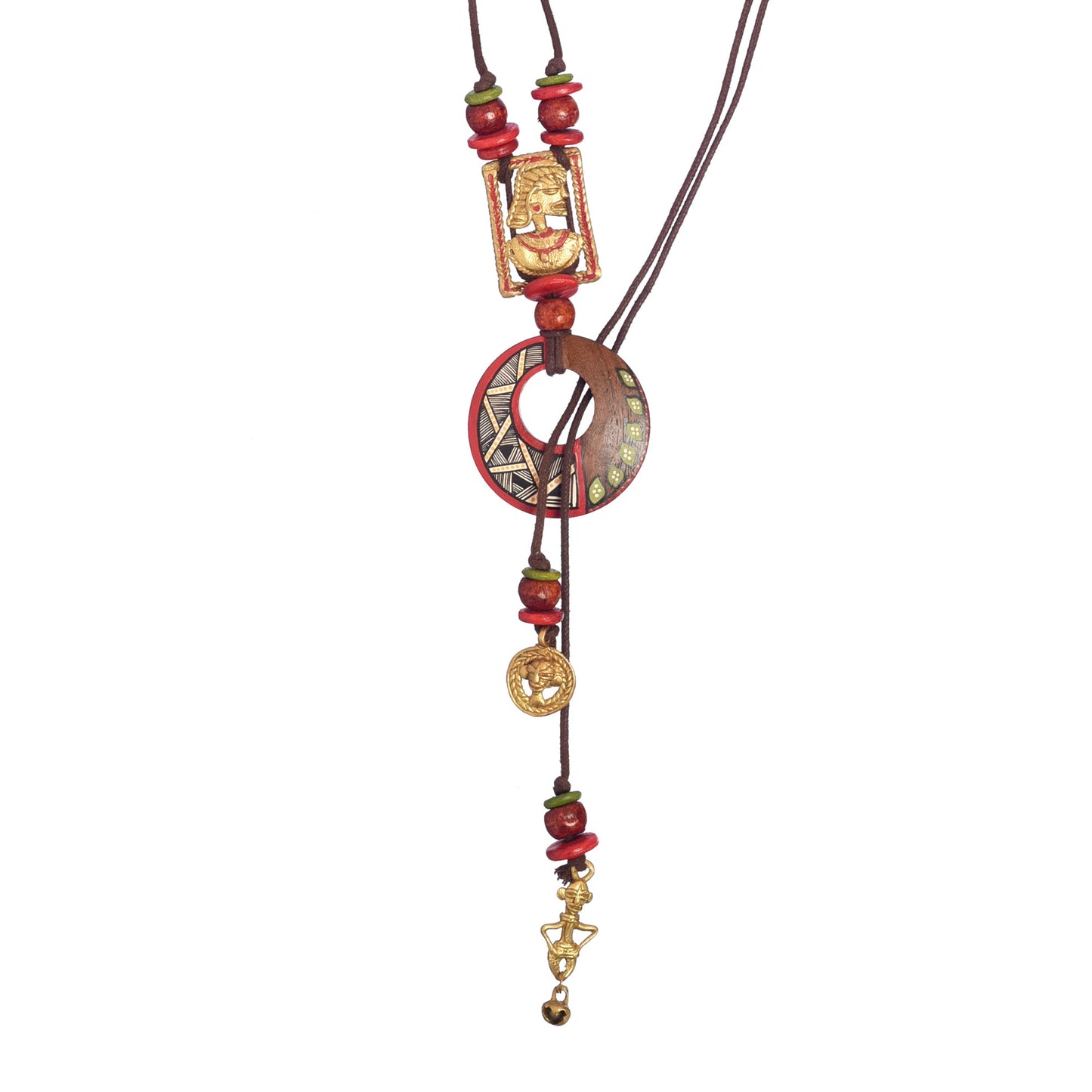 King Menes' Handcrafted Tribal Dokra Necklace