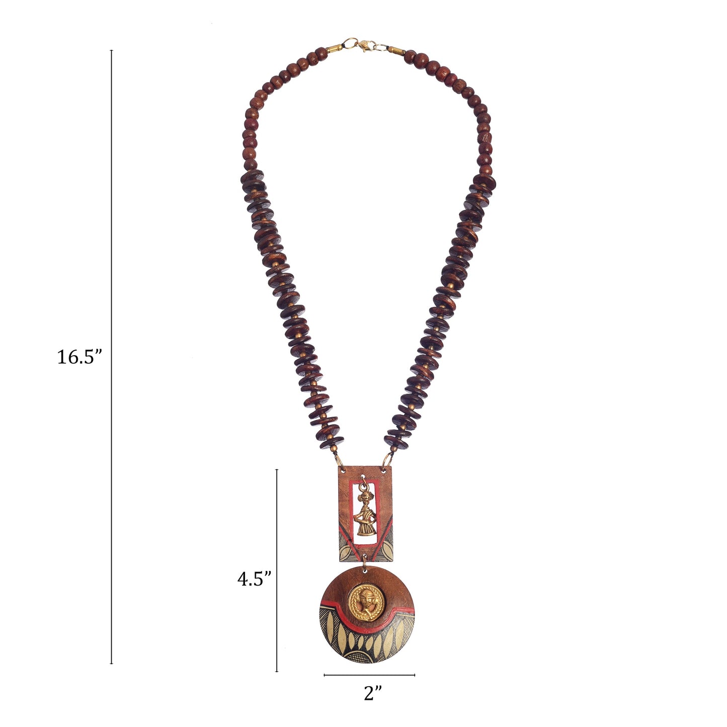 Romeo Juliet' Handcrafted Tribal Dokra Necklace