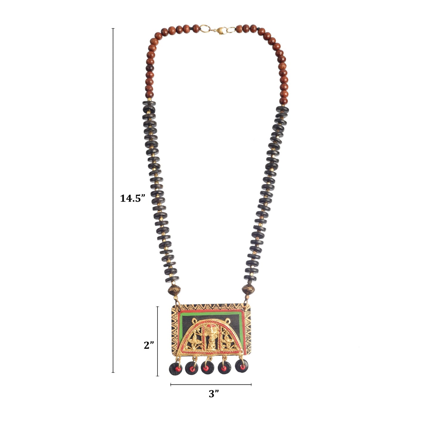 The Royal Guards Handcrafted Tribal Necklace