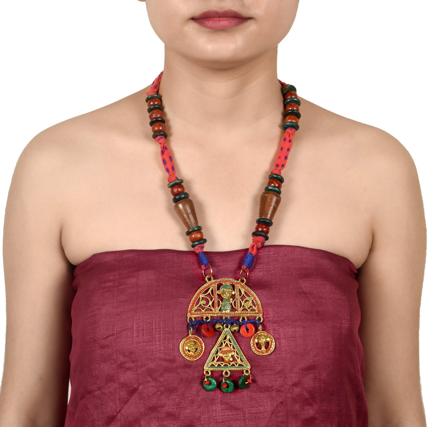 The Royal Family Handcrafted Tribal Dokra Necklace