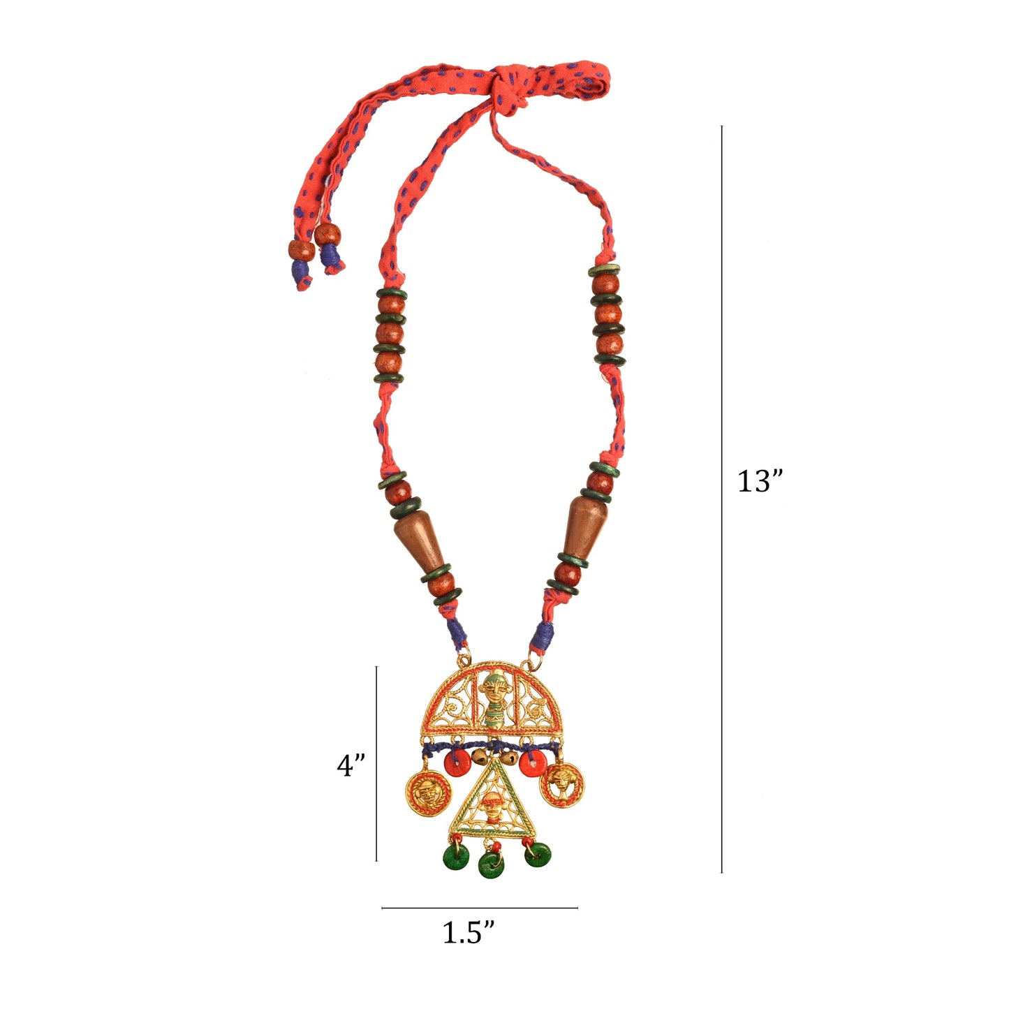 The Royal Family Handcrafted Tribal Dokra Necklace