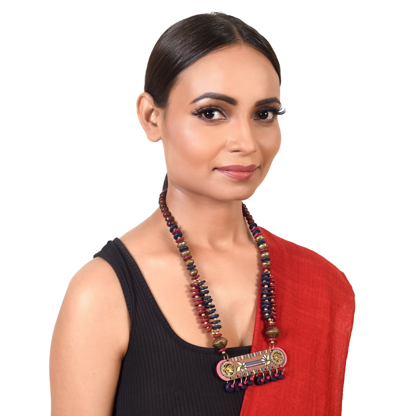 The Wise' Handcrafted Tribal Dhokra Necklace