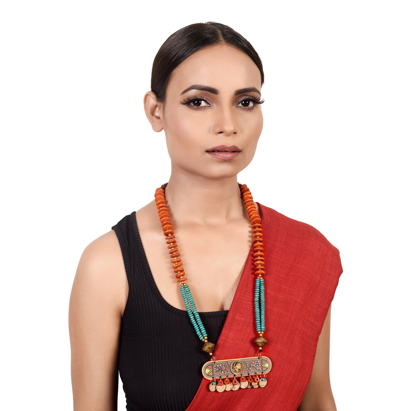 Urvashi' Handcrafted Tribal Dokra Necklace