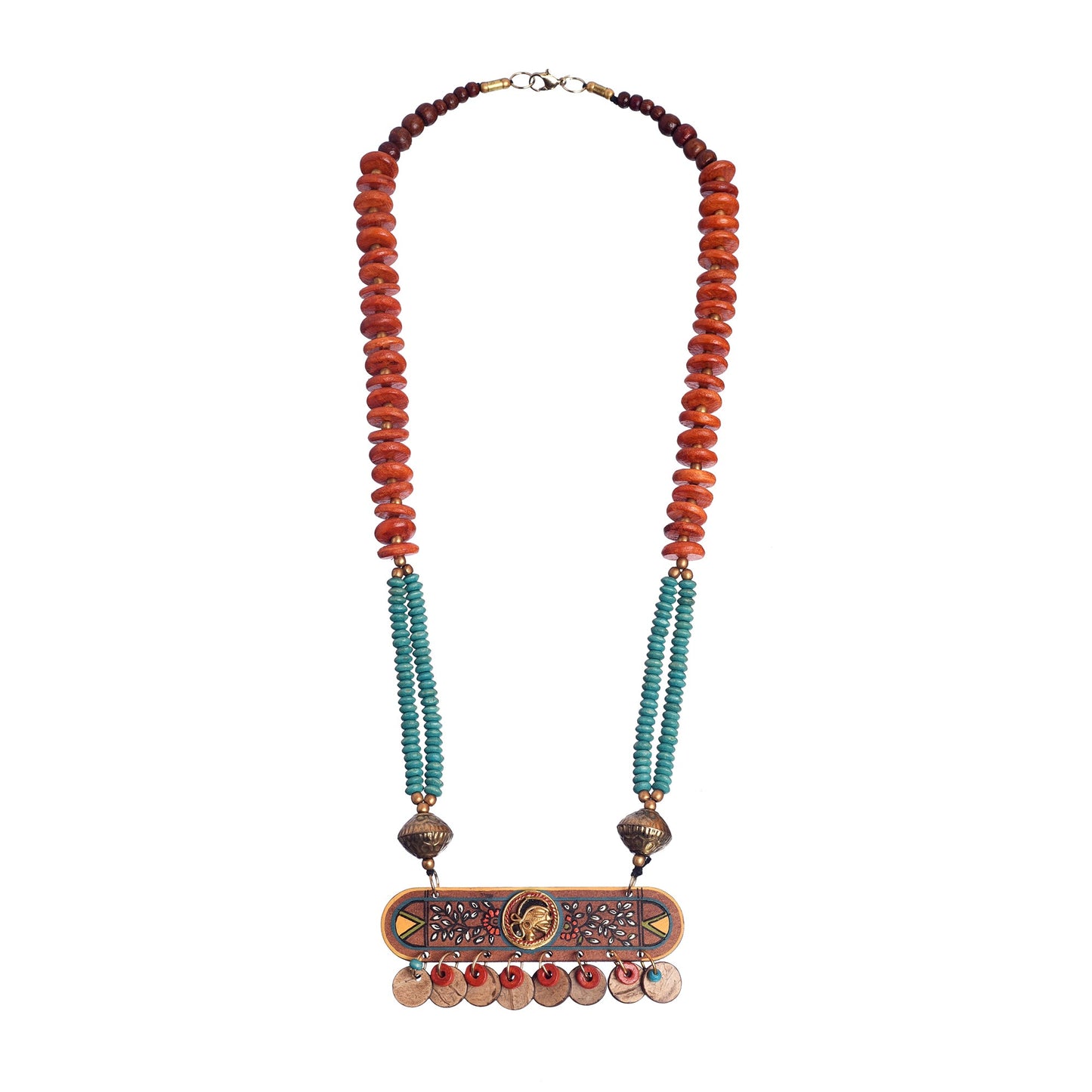 Urvashi' Handcrafted Tribal Dokra Necklace