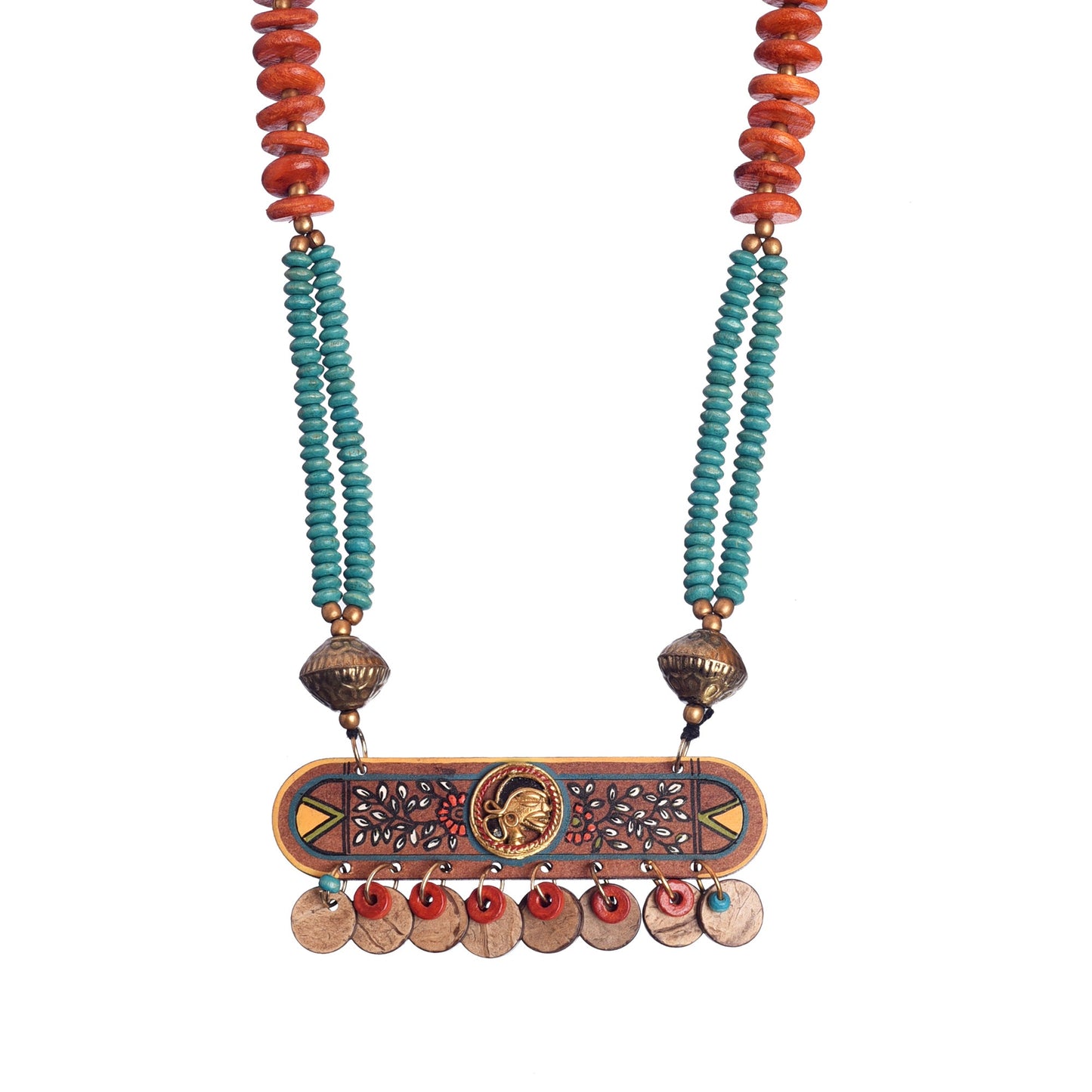 Urvashi' Handcrafted Tribal Dokra Necklace