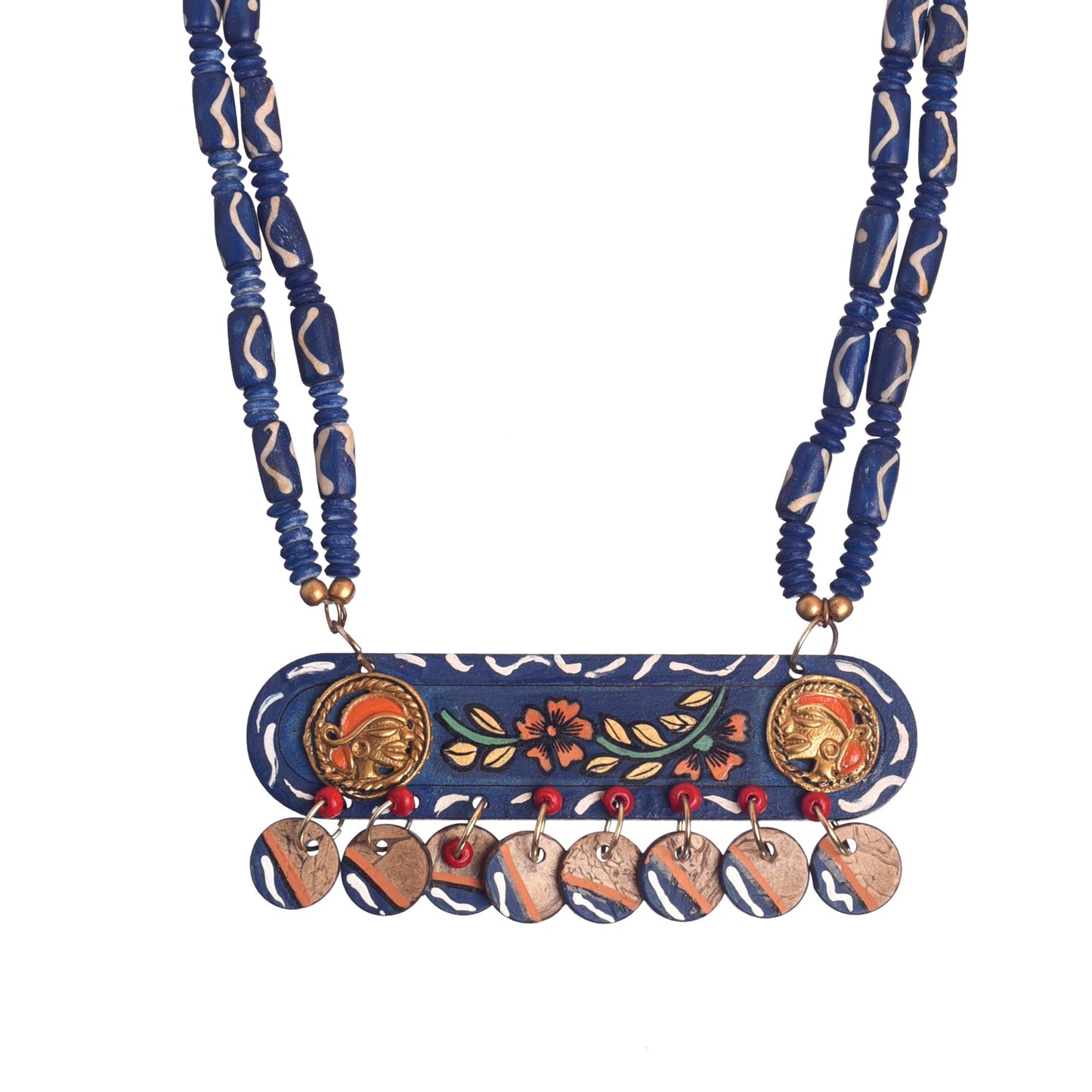 Mona-Lisa' Handcrafted Tribal Dokra Necklace