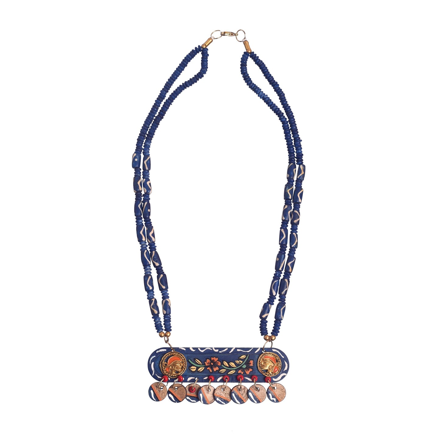 Mona-Lisa' Handcrafted Tribal Dokra Necklace