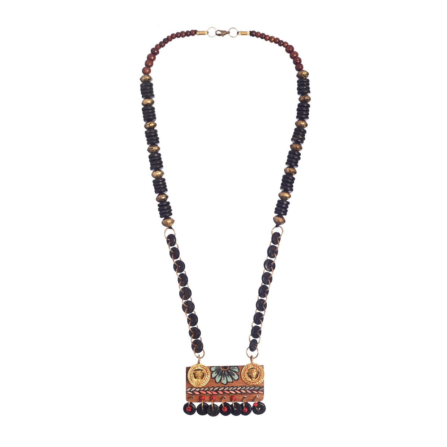 Tana-Mana' Handcrafted Tribal Dokra Necklace