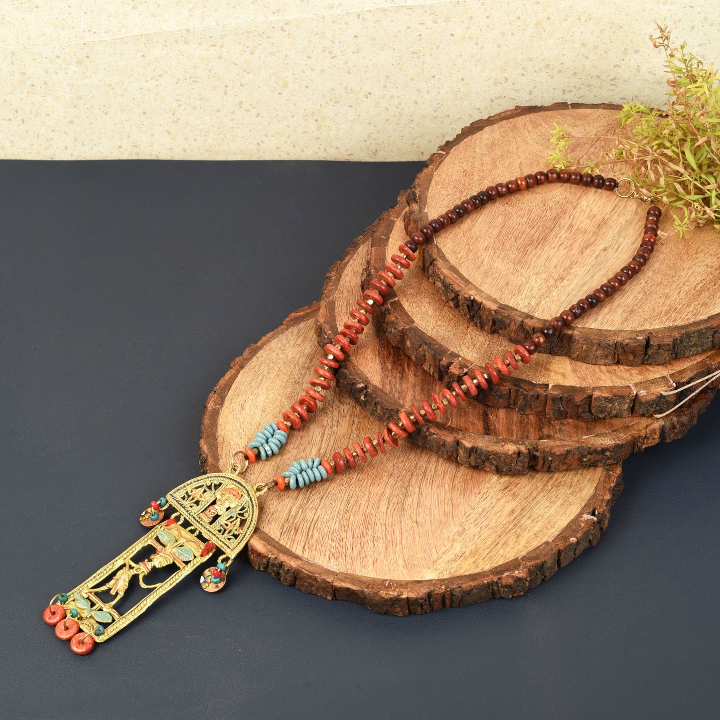 The Royal Cortege Handcrafted Tribal Necklace