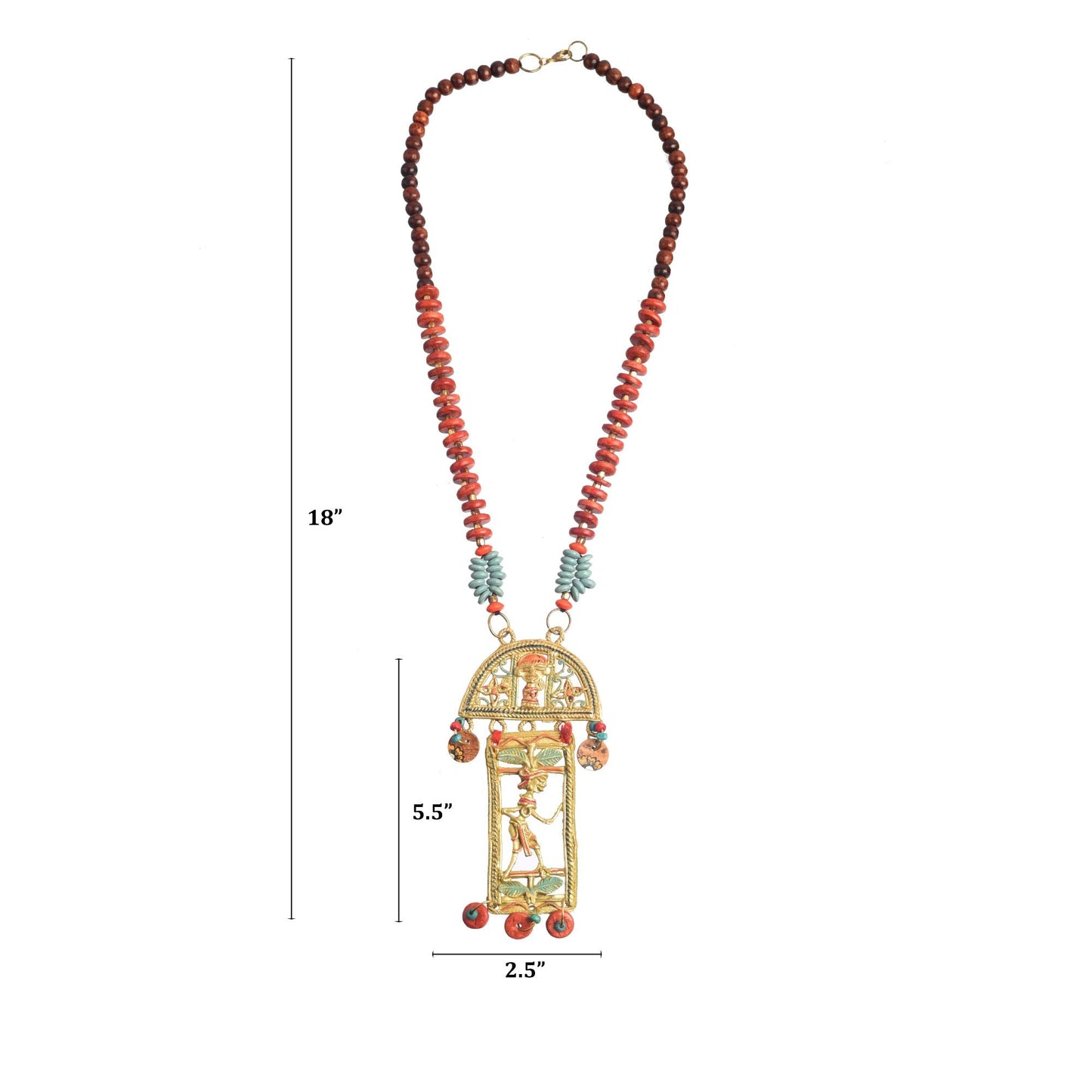 The Royal Cortege Handcrafted Tribal Necklace