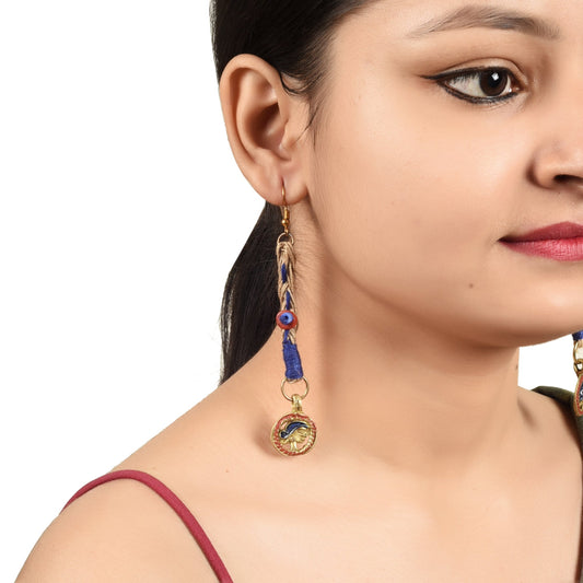 Queen's Drop Tribal Handcrafted Earrings