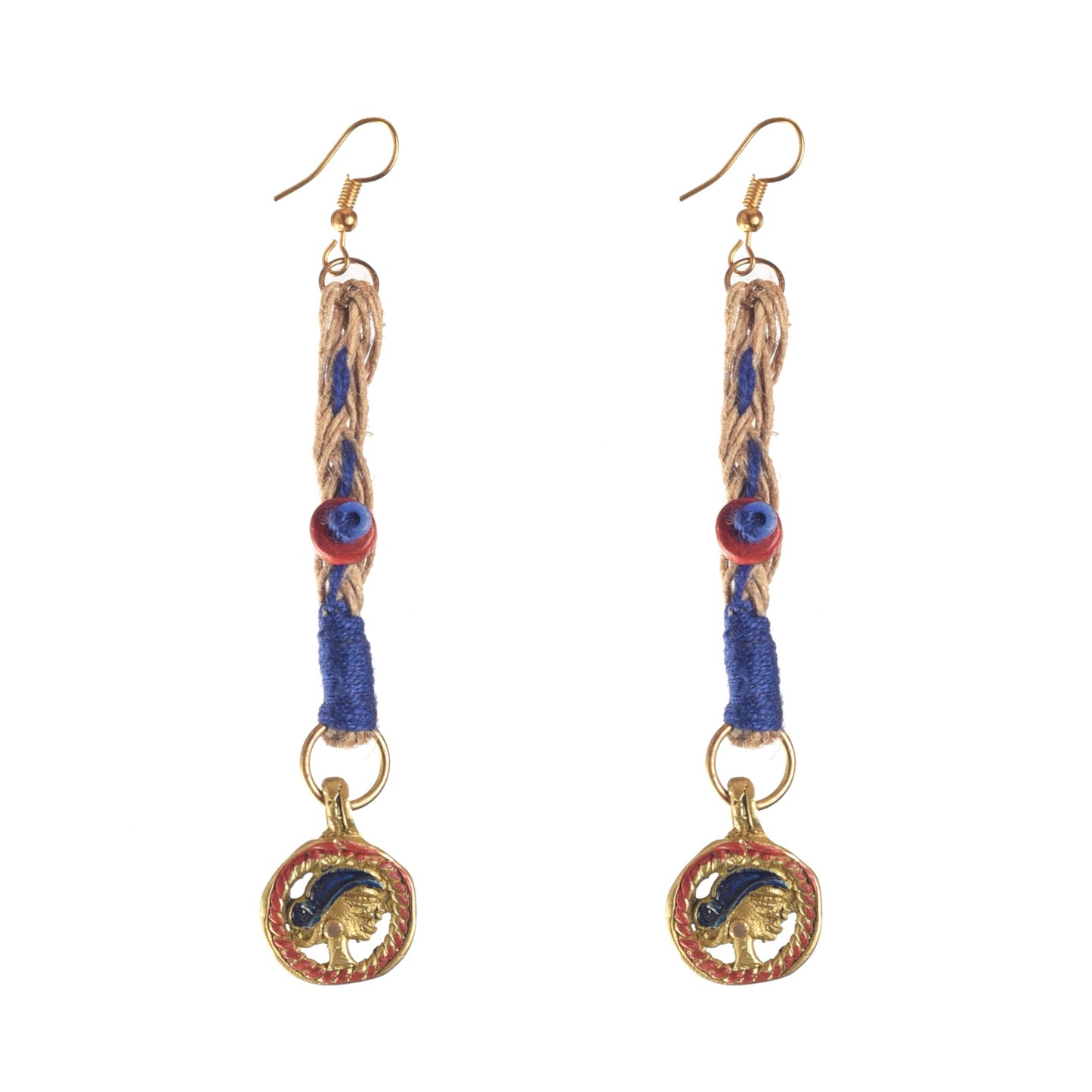 Queen's Drop Tribal Handcrafted Earrings