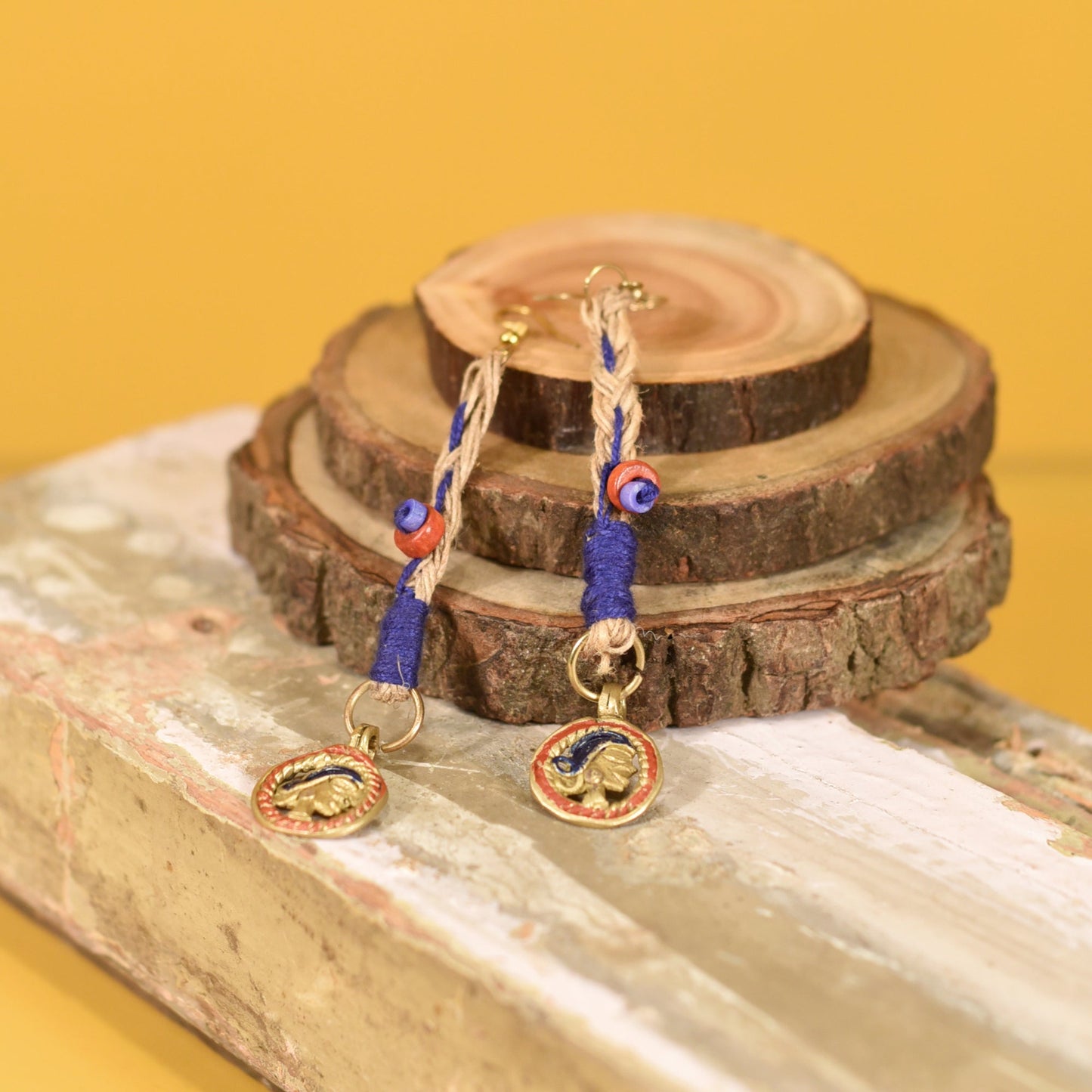 Queen's Drop Tribal Handcrafted Earrings