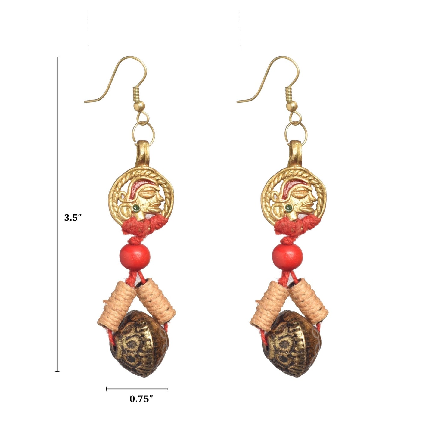 The Queen Noble Handcrafted Tribal Earrings