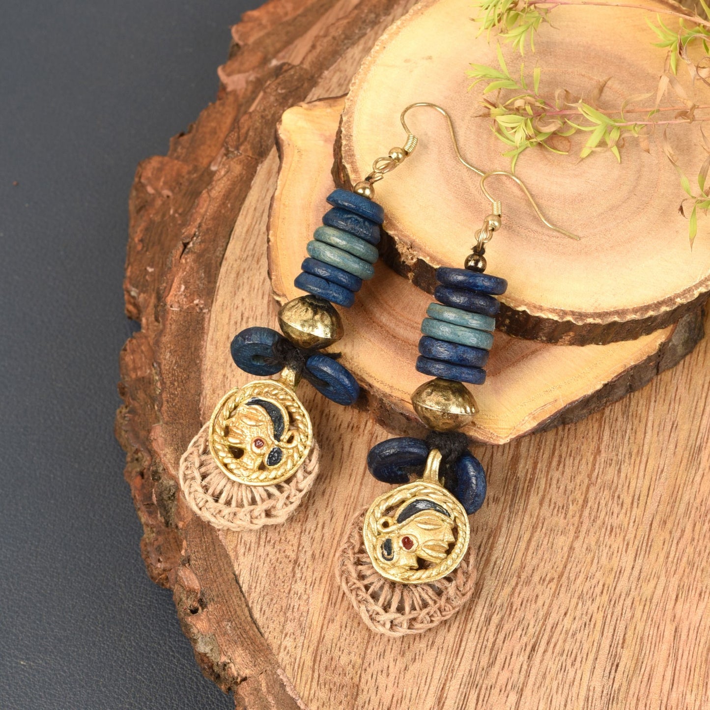 The Queens Loop Handcrafted Earrings