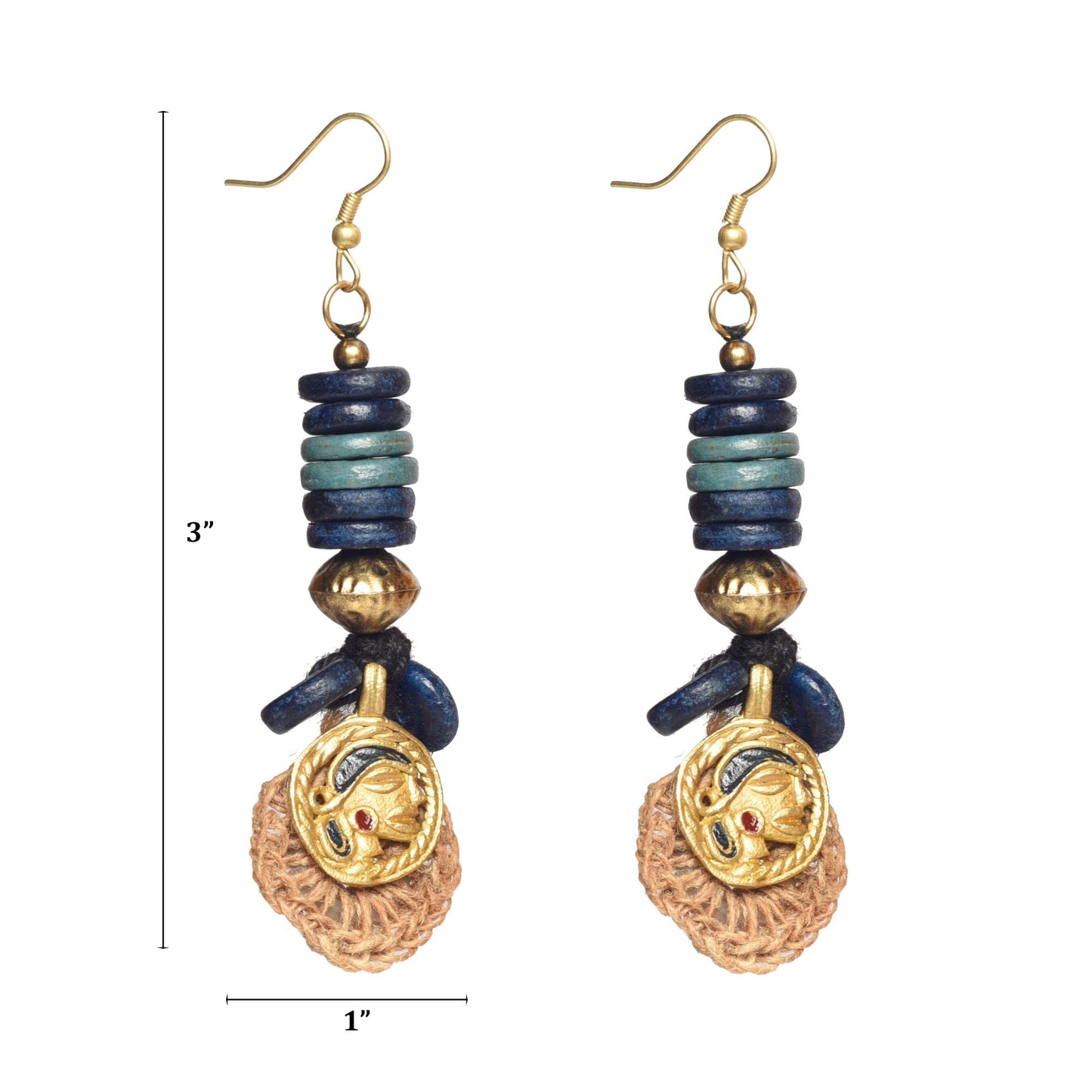 The Queens Loop Handcrafted Earrings