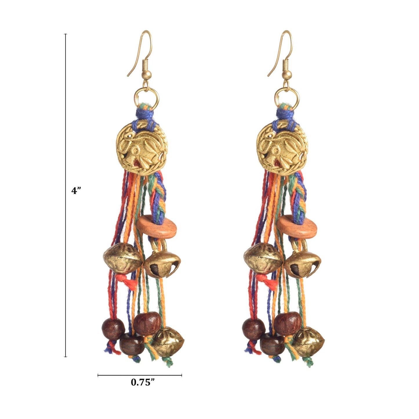 The Royal Court Handcrafted Tribal Earrings