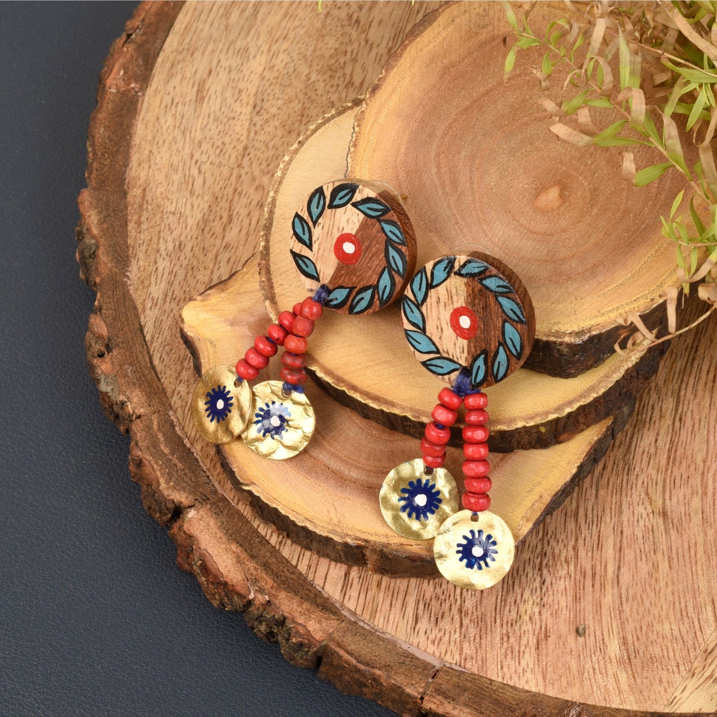 The Imperial Queen Handcrafted Tribal Earrings