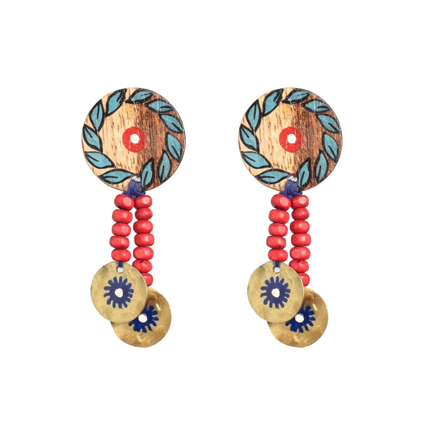 The Imperial Queen Handcrafted Tribal Earrings