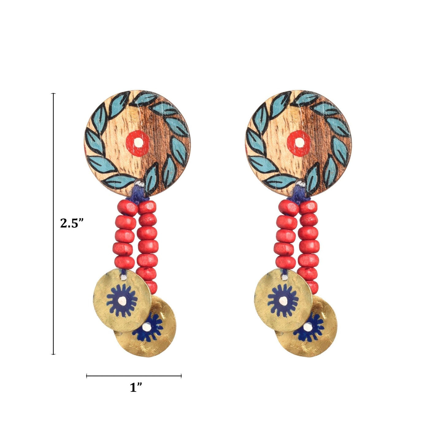 The Imperial Queen Handcrafted Tribal Earrings