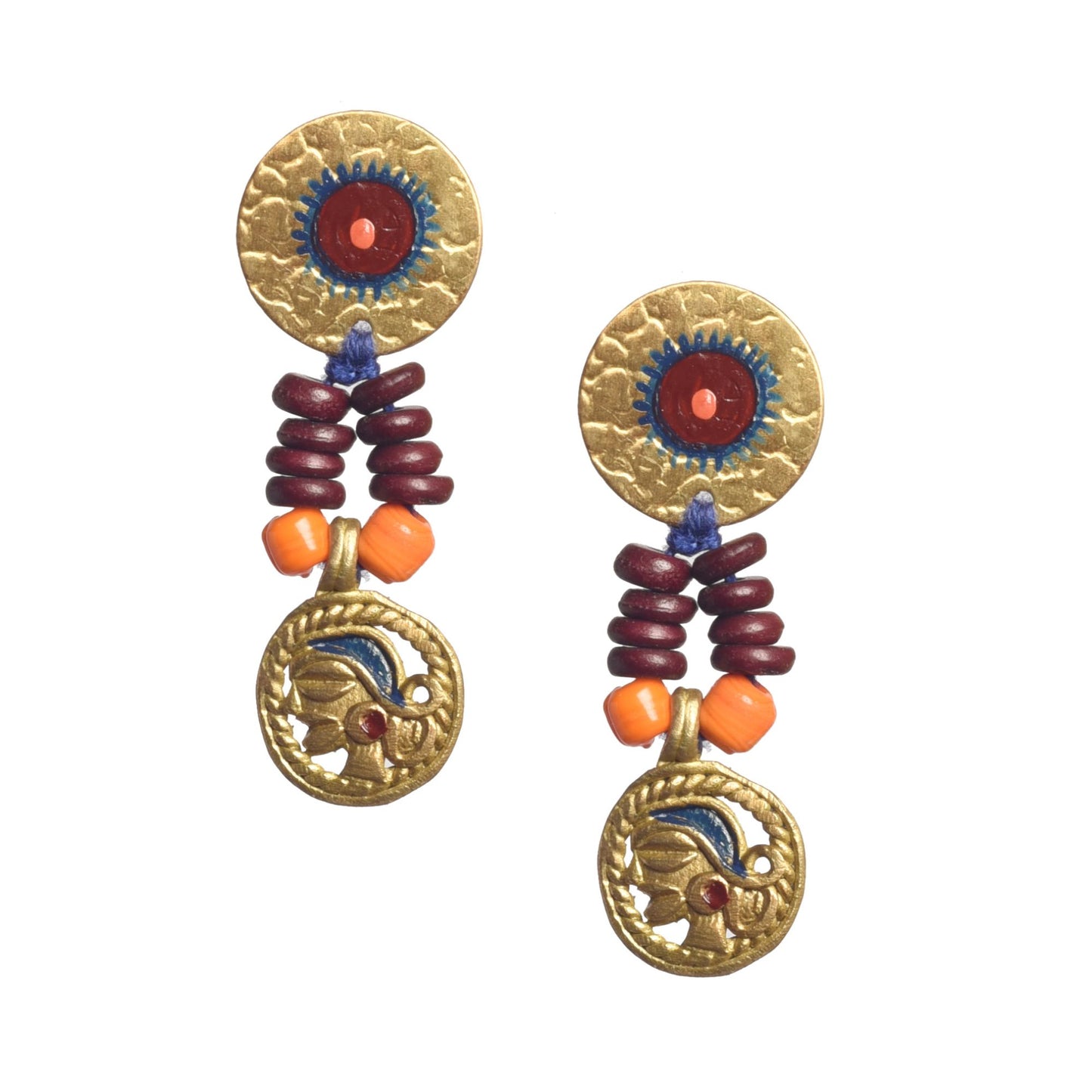 The Royals Handcrafted Tribal Earrings