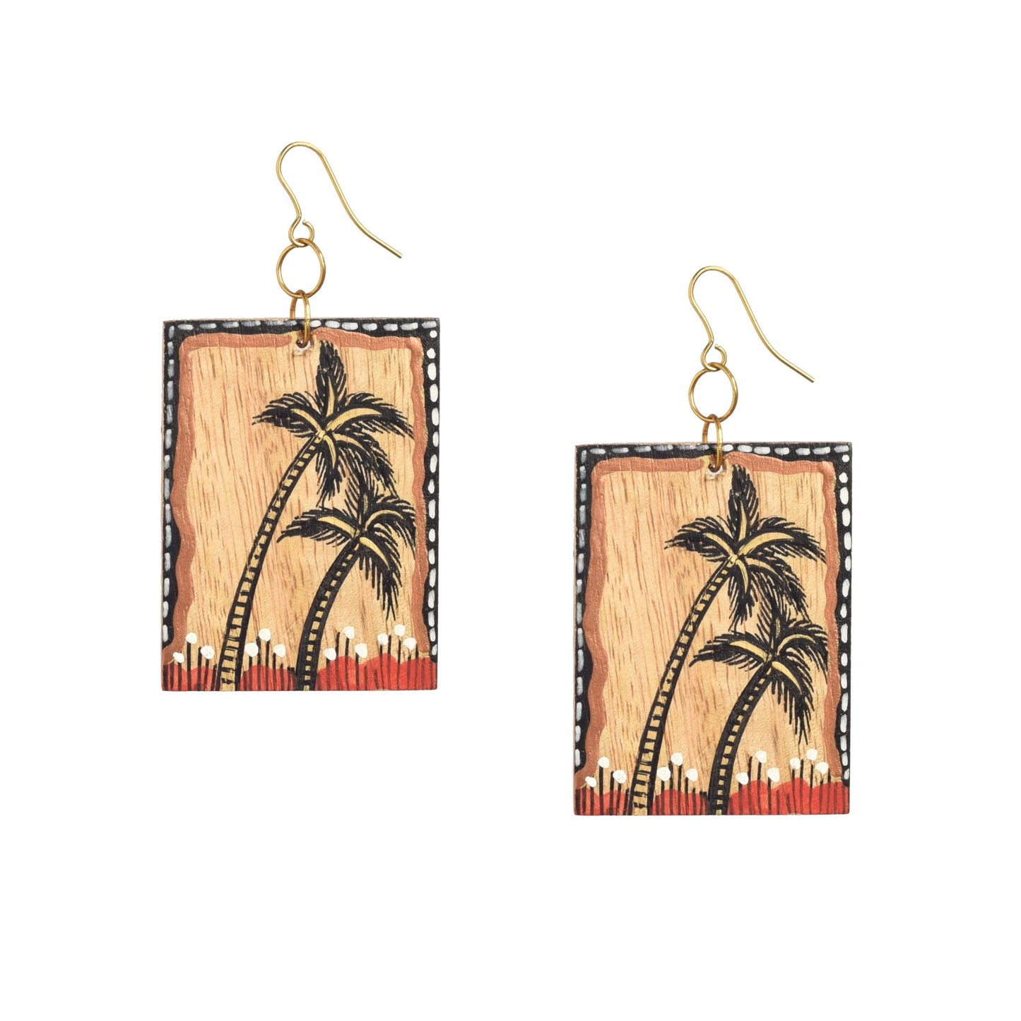 The Palms Handcrafted Tribal Earrings